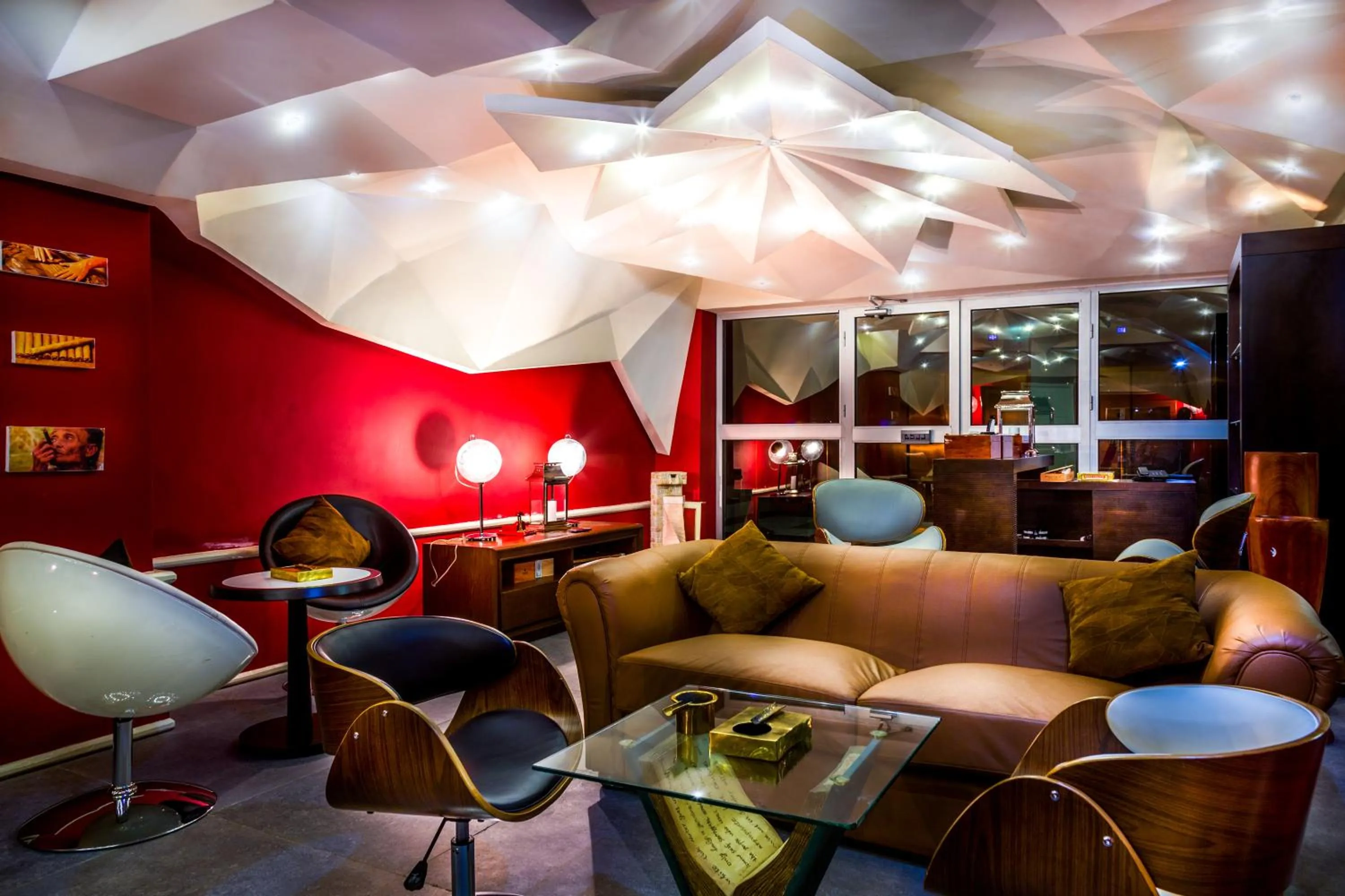 Lounge or bar in Nobila Airport Hotel