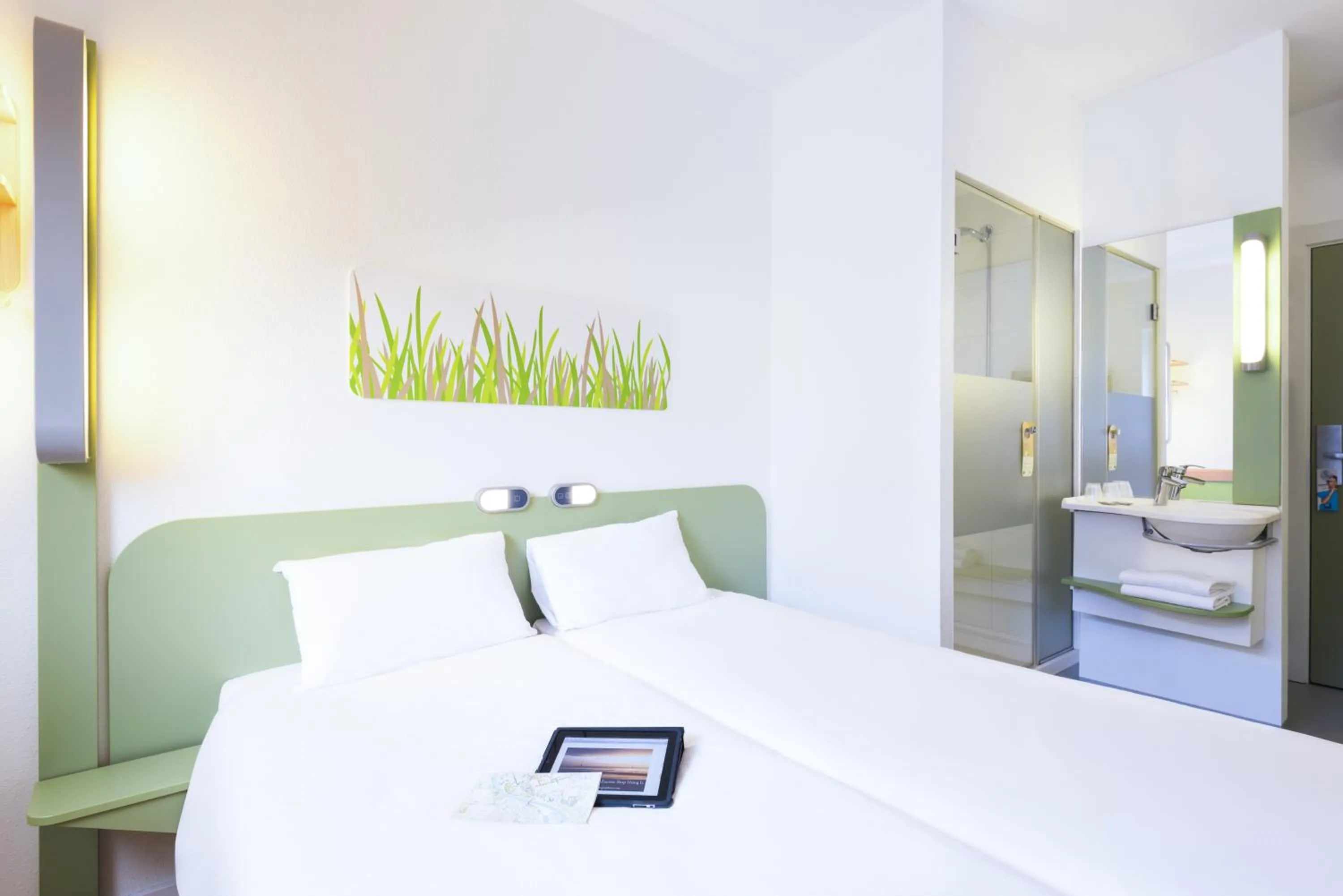 Bed in Ibis Budget Bilbao Barakaldo