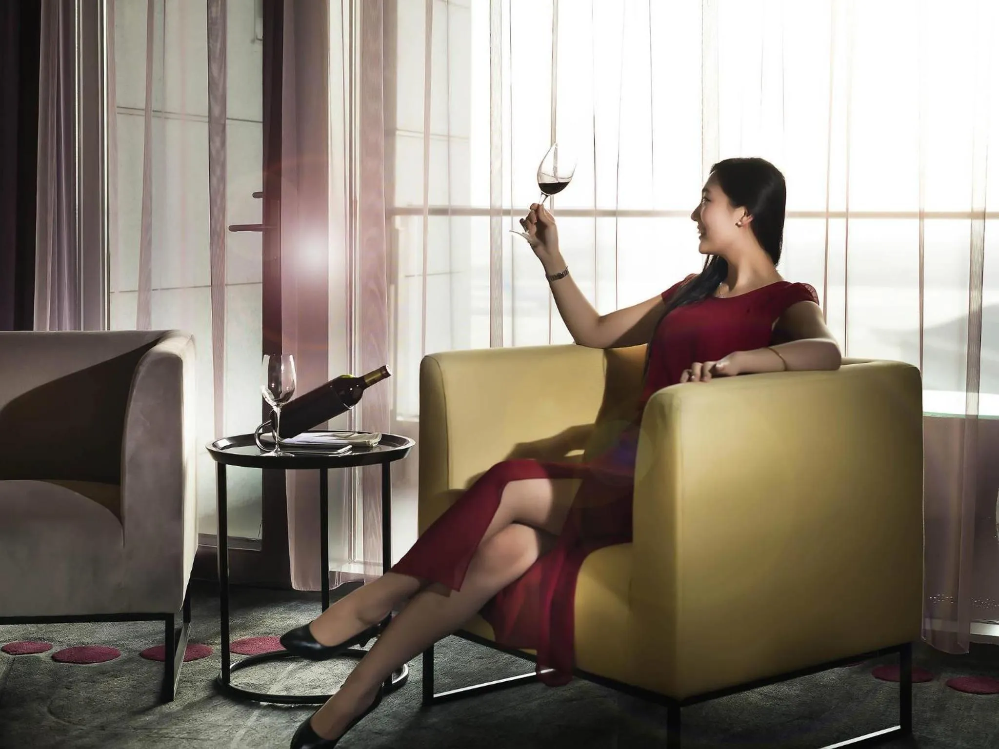 Bedroom in Pullman Nanjing Lukou Airport