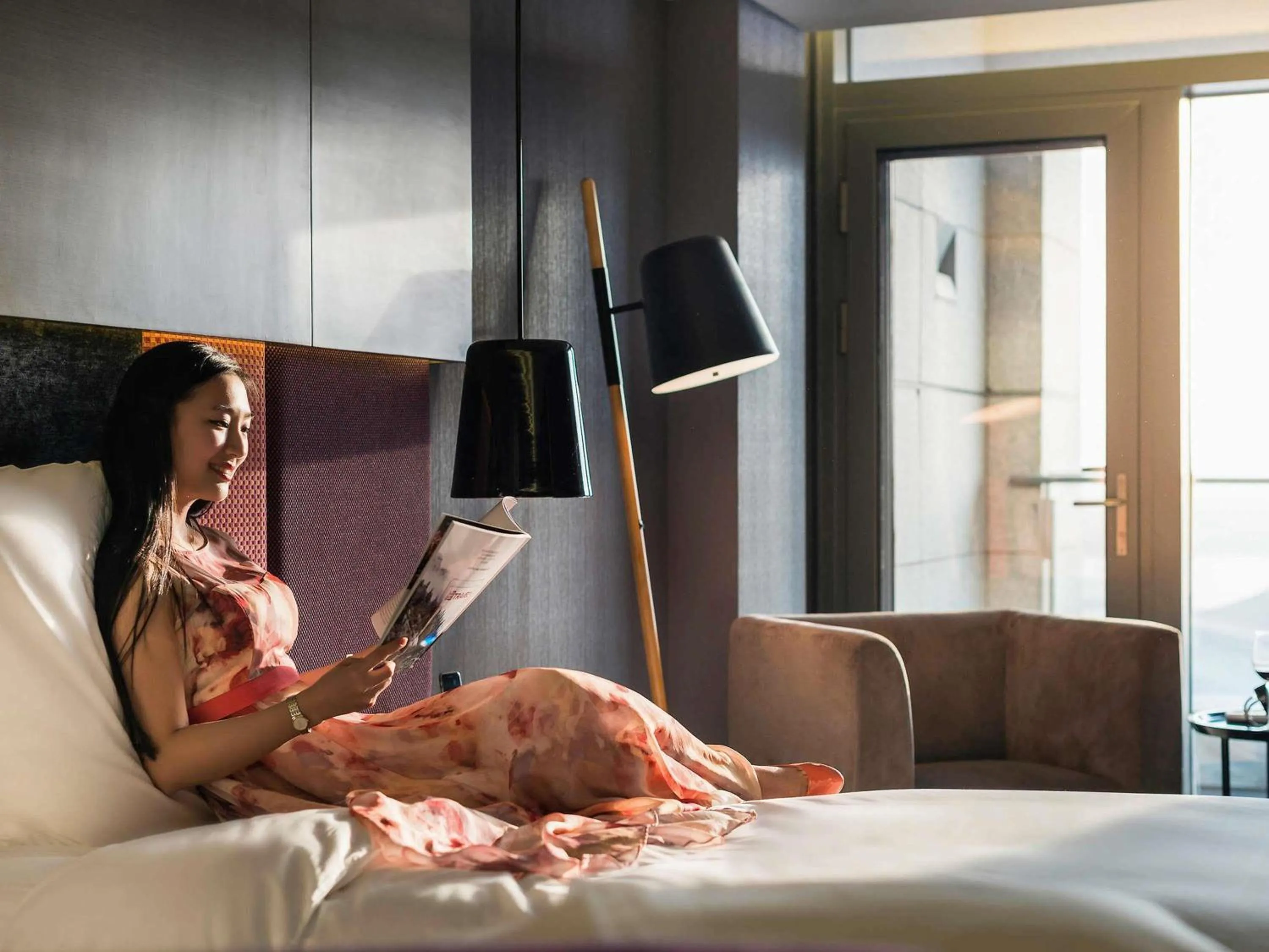 Bedroom, Bed in Pullman Nanjing Lukou Airport