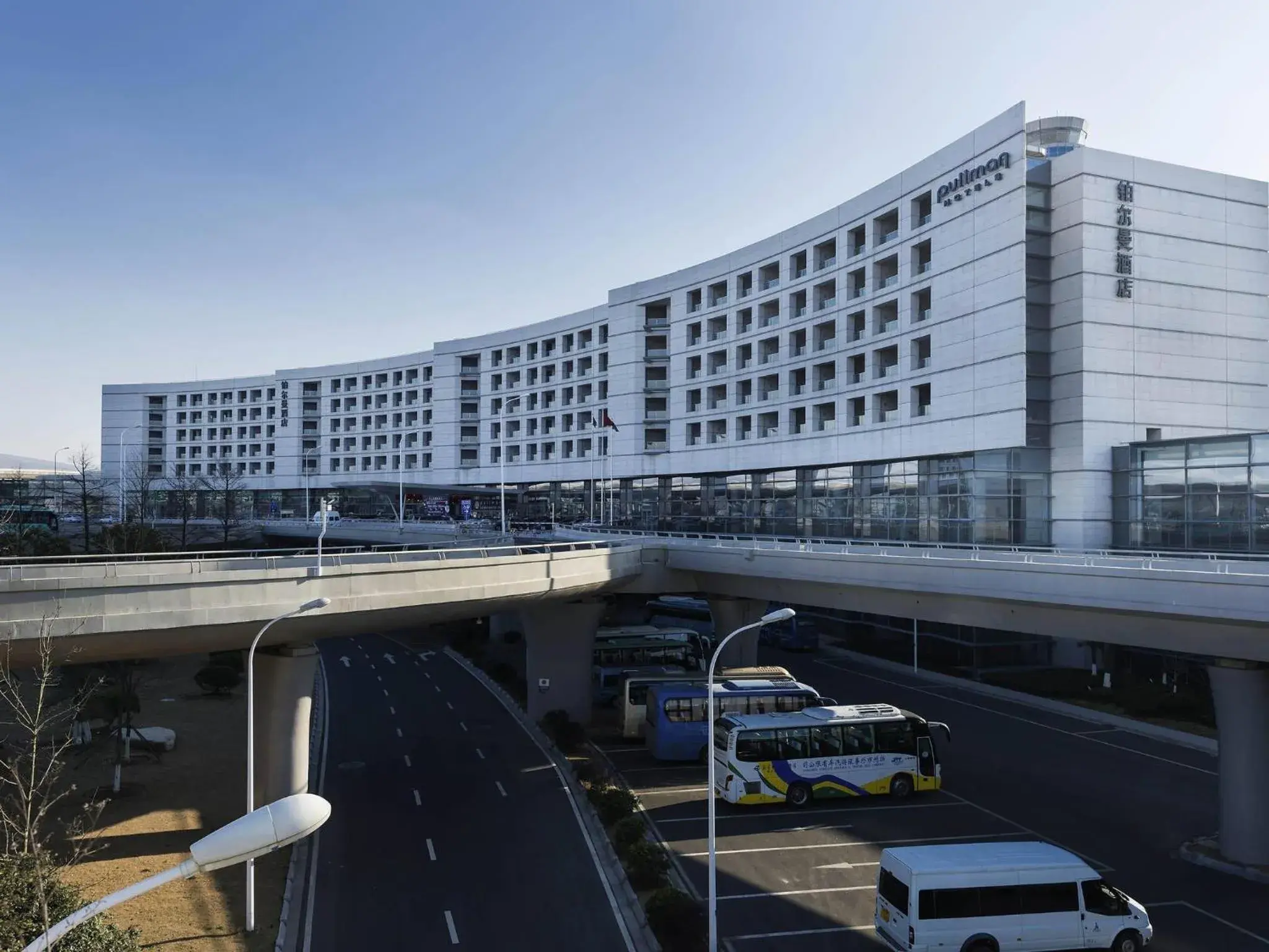 Property building in Pullman Nanjing Lukou Airport Property building in Pullman Nanjing Lukou Airport