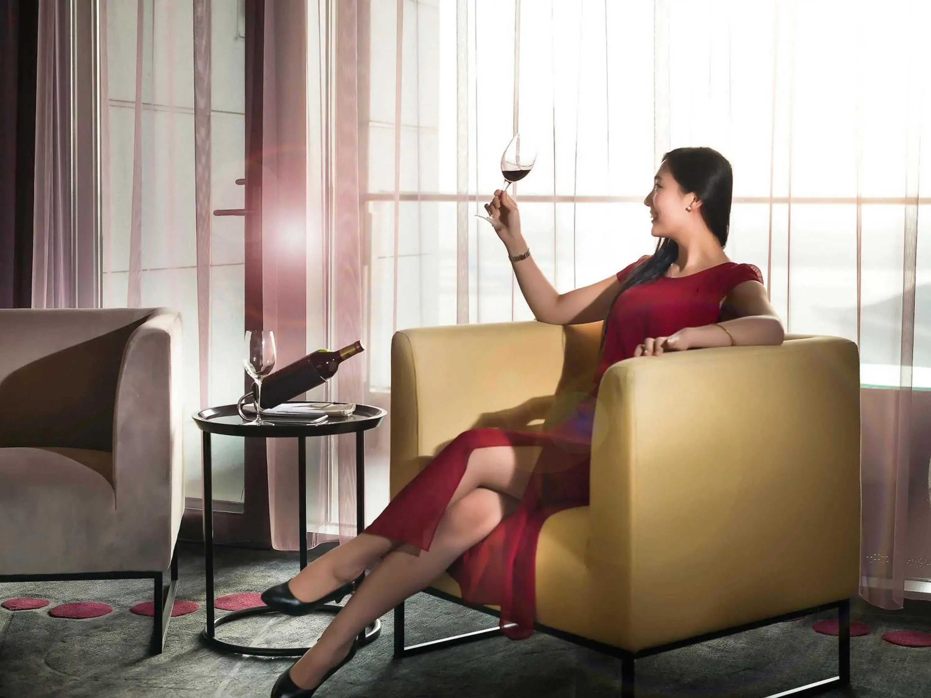 Bedroom in Pullman Nanjing Lukou Airport Bedroom in Pullman Nanjing Lukou Airport