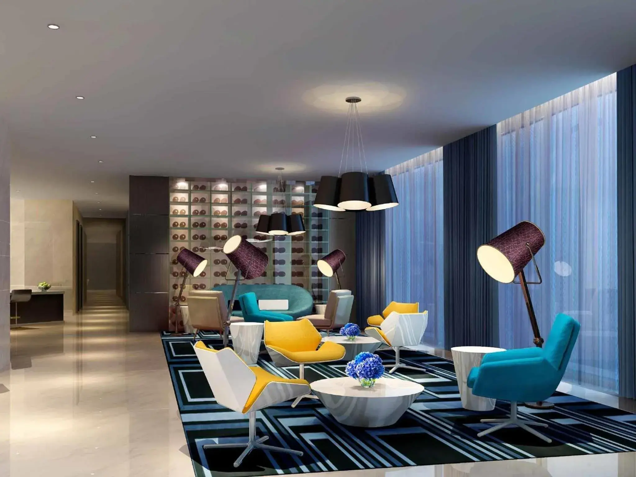 Property building in Pullman Nanjing Lukou Airport Property building in Pullman Nanjing Lukou Airport