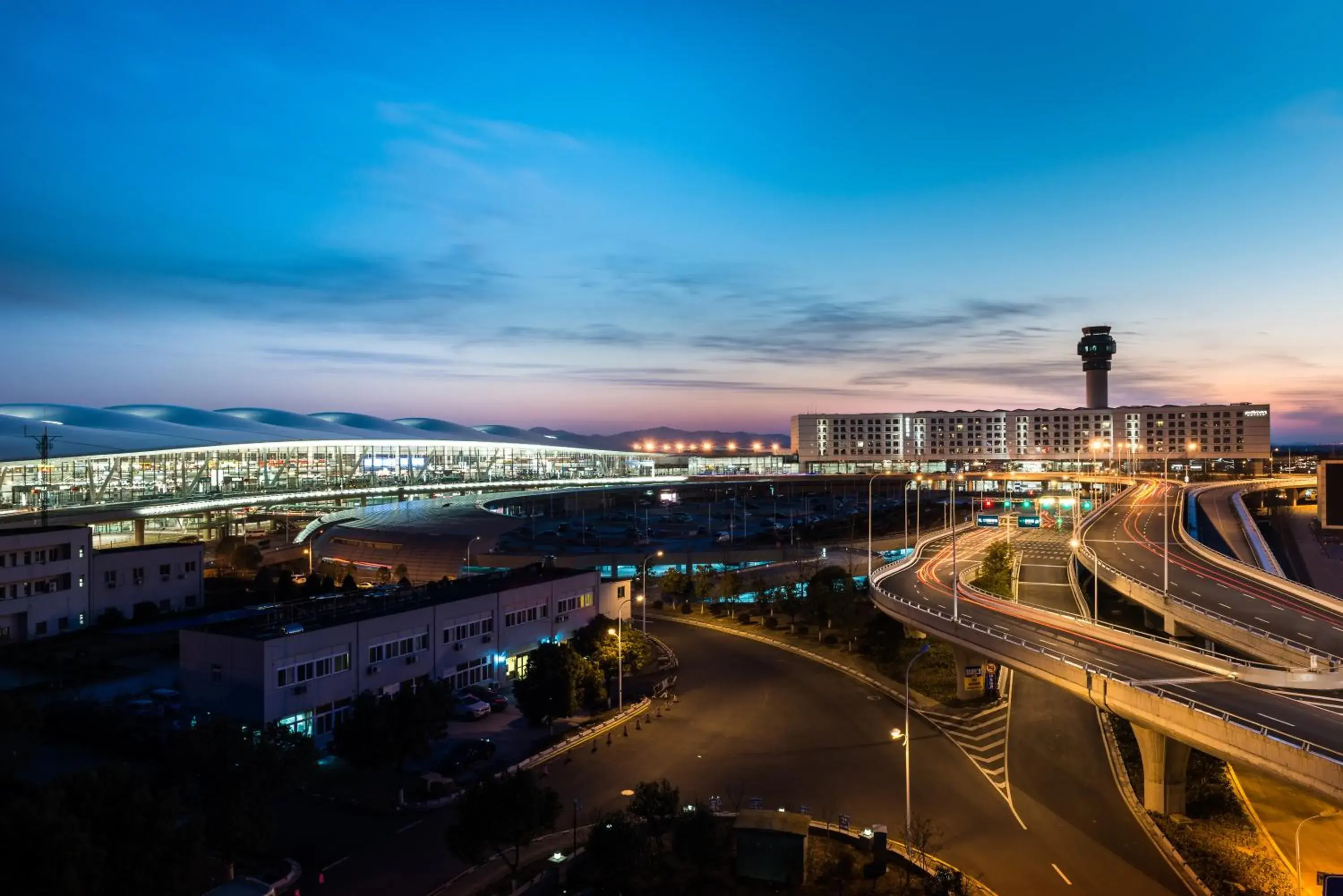 Bird's eye view in Pullman Nanjing Lukou Airport Bird's eye view in Pullman Nanjing Lukou Airport