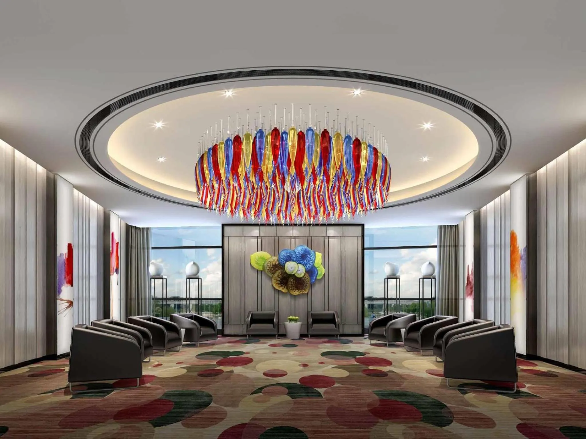 Meeting/conference room in Pullman Nanjing Lukou Airport