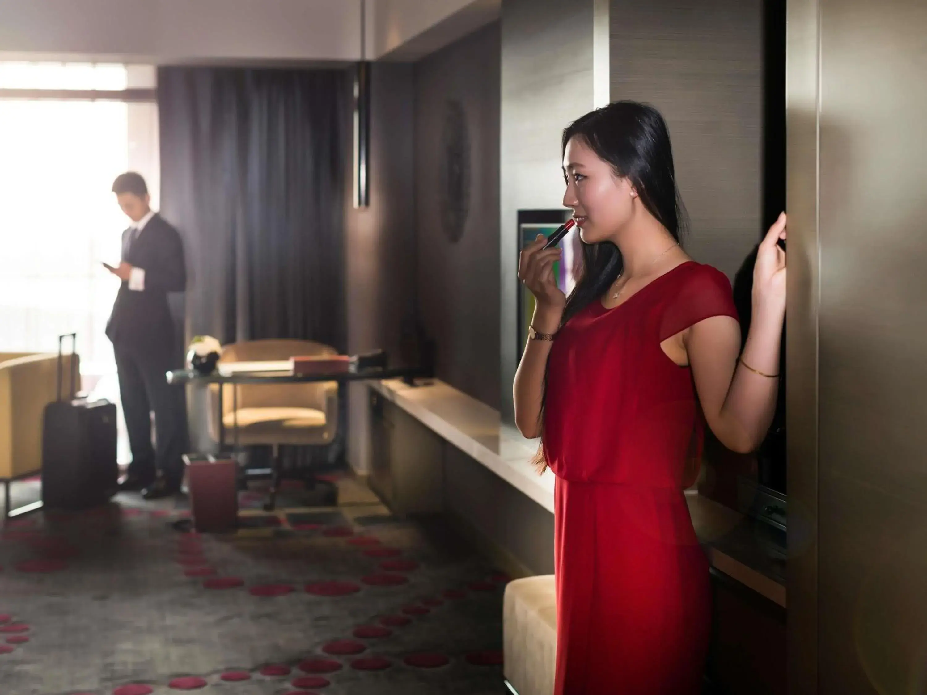 Bedroom in Pullman Nanjing Lukou Airport Bedroom in Pullman Nanjing Lukou Airport