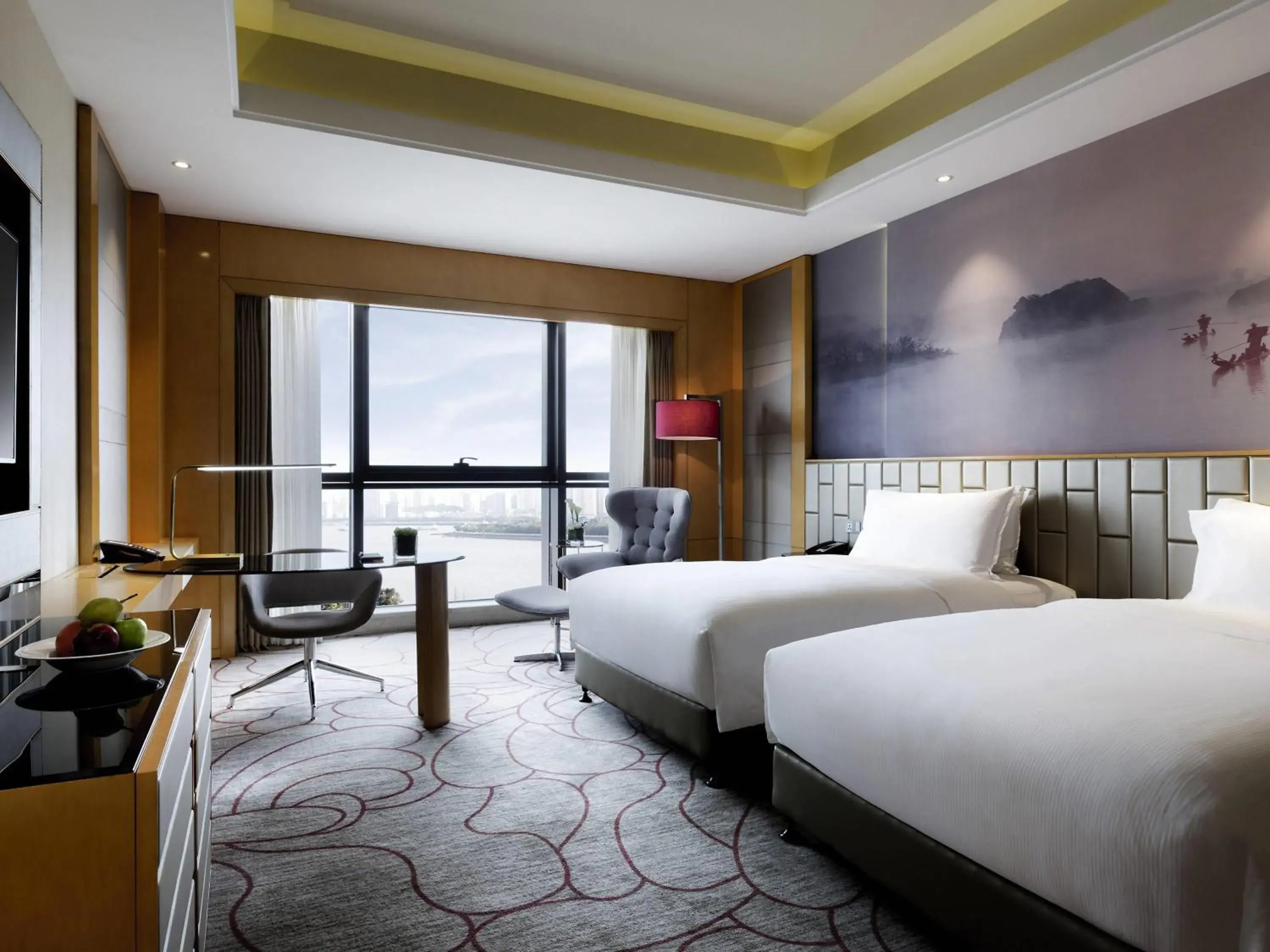 Executive Double Room with River or Park View in Pullman Wenzhou Executive Double Room with River or Park View in Pullman Wenzhou