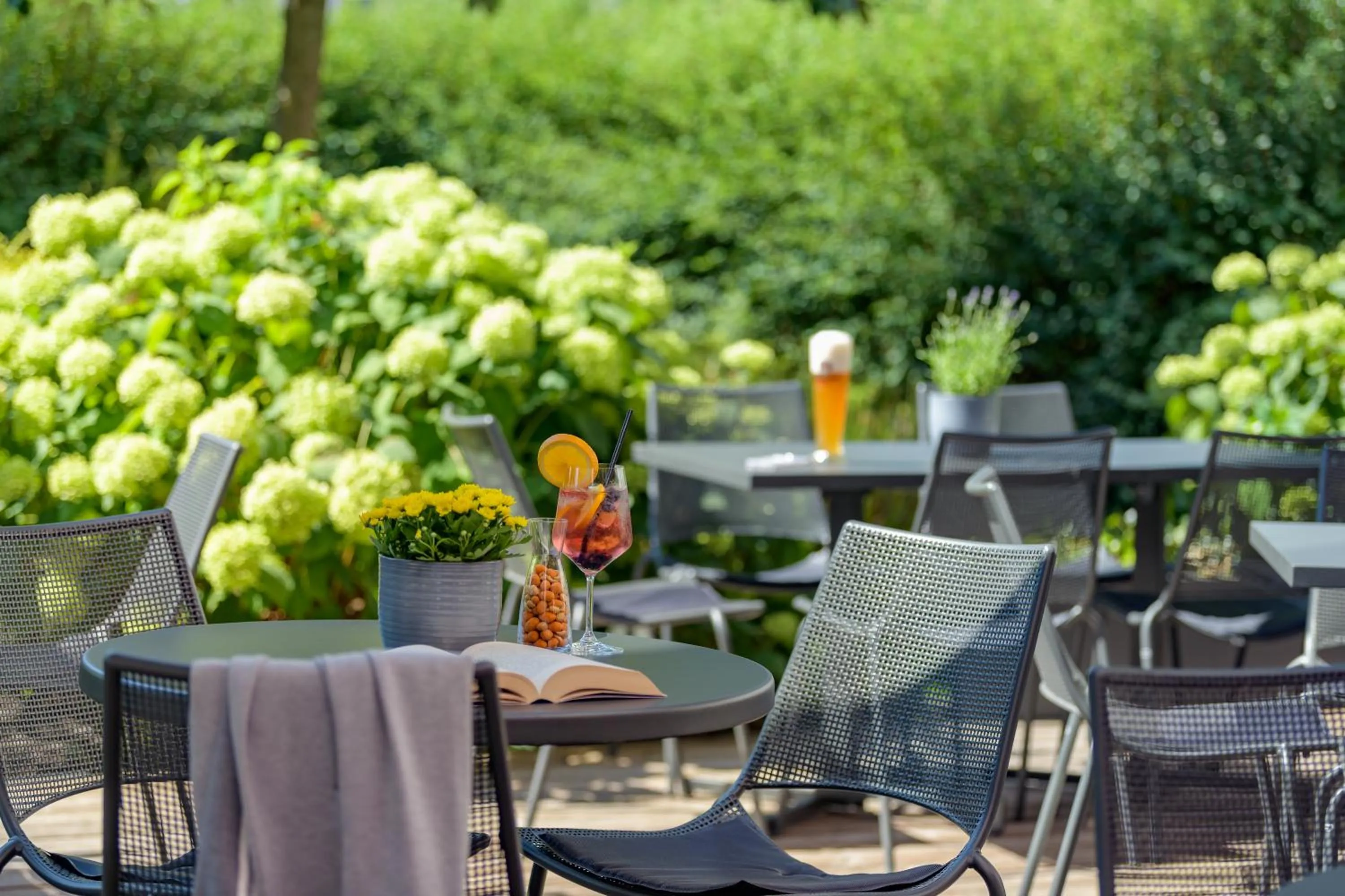 Balcony/Terrace in Ibis München City Arnulfpark