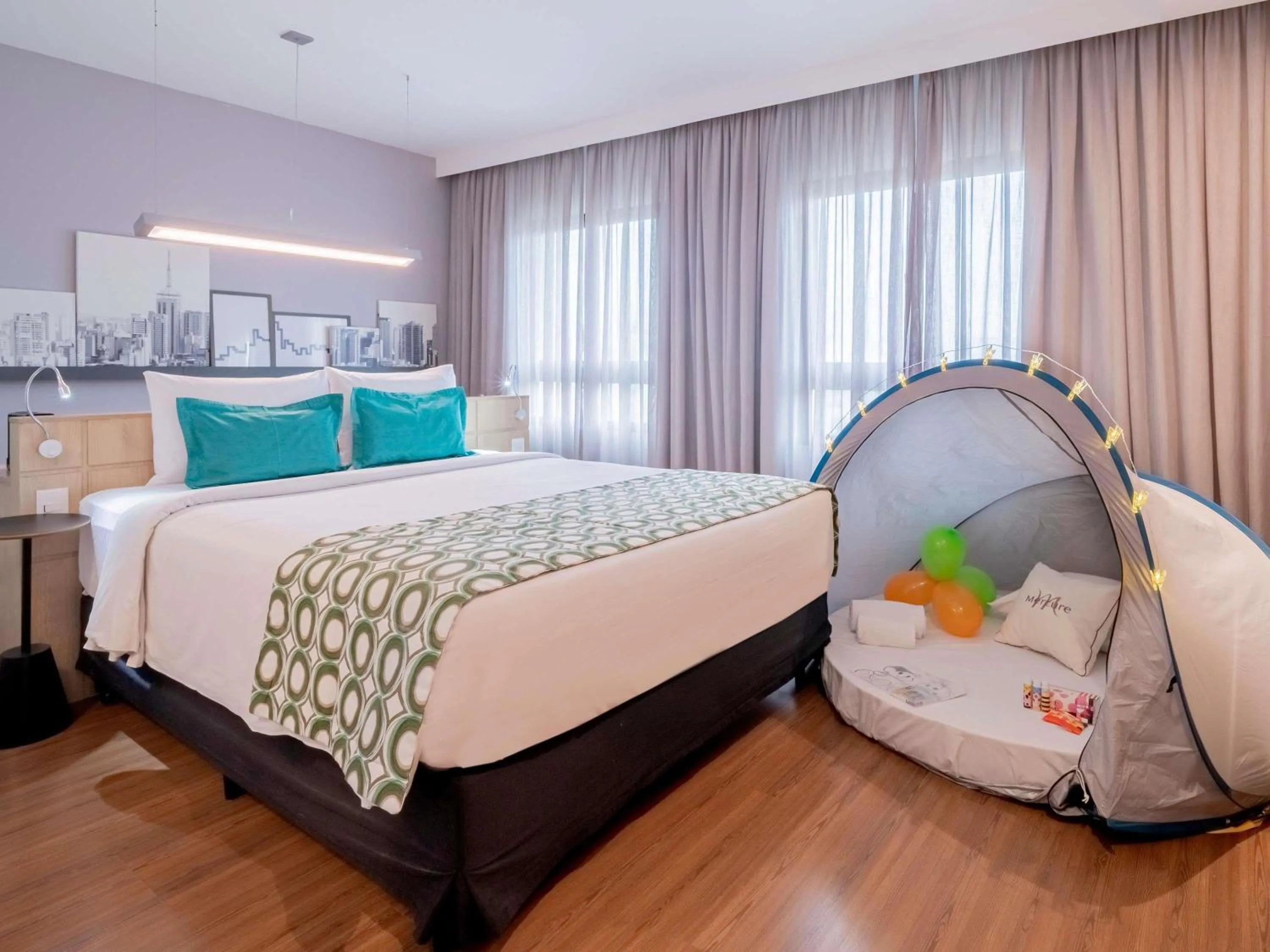 Bedroom, Bed in Mercure Sao Paulo Pinheiros