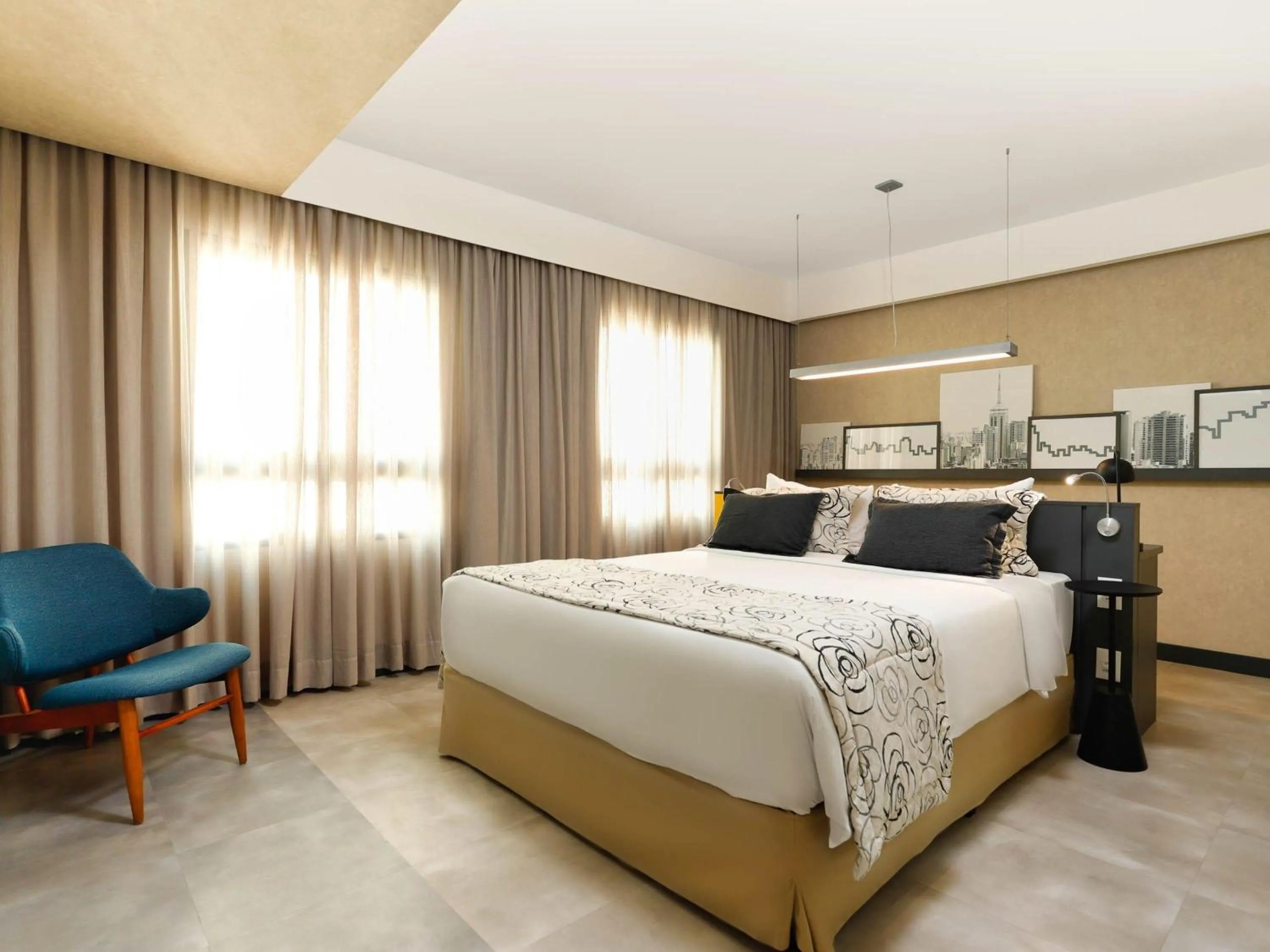 Bedroom, Bed in Mercure Sao Paulo Pinheiros