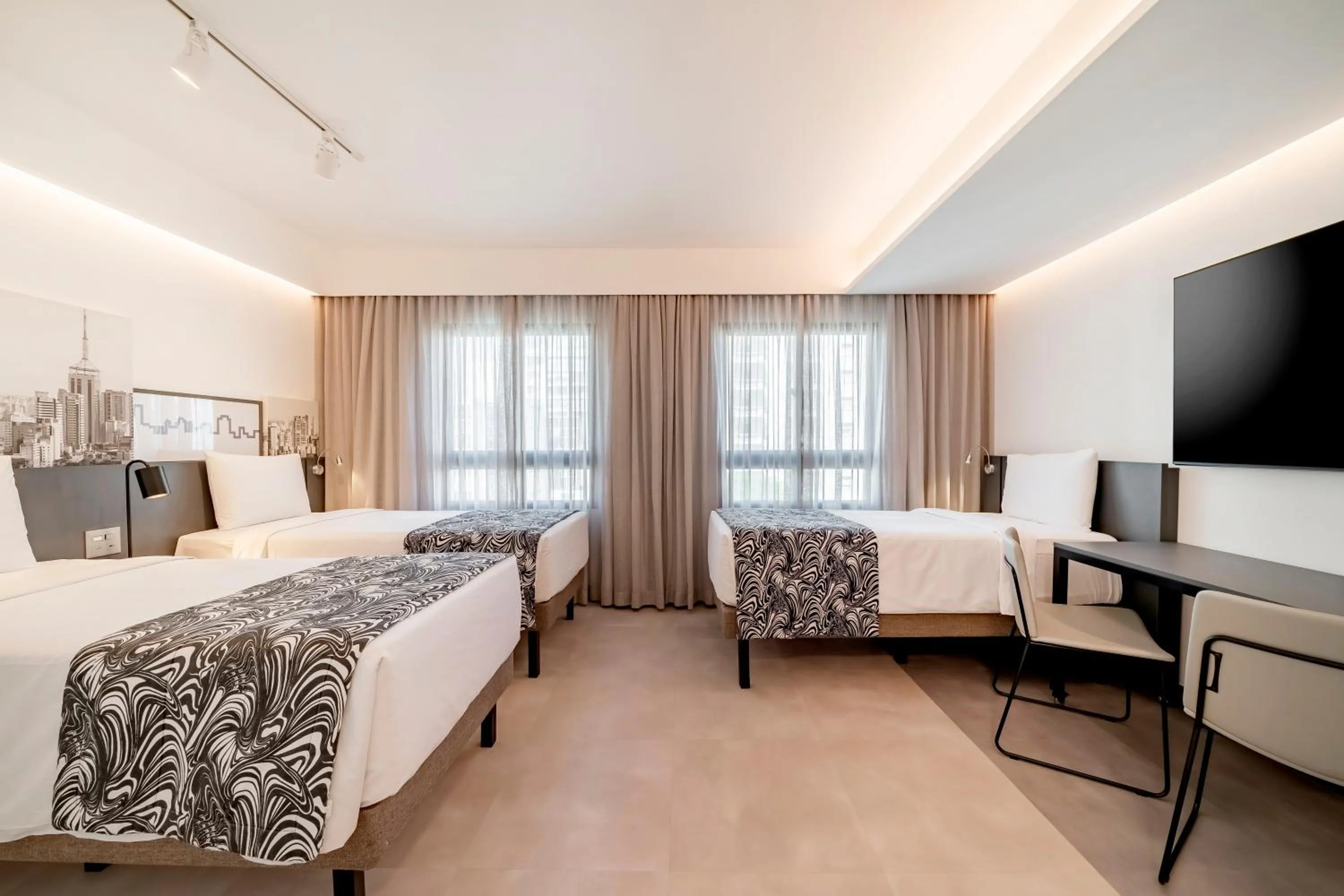 Bed in Mercure Sao Paulo Pinheiros