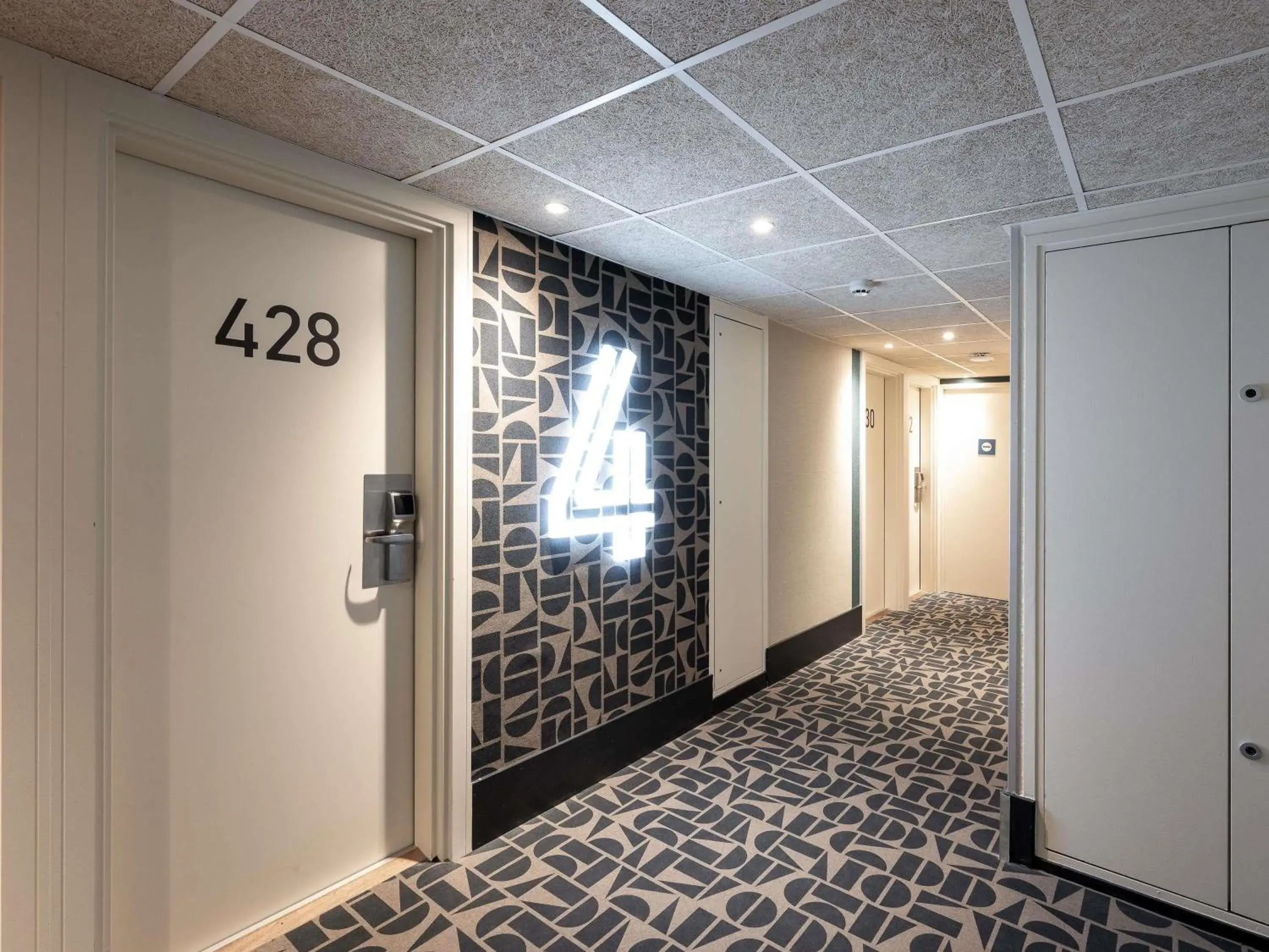 Bedroom in ibis budget Lyon Centre Confluence Bedroom in ibis budget Lyon Centre Confluence