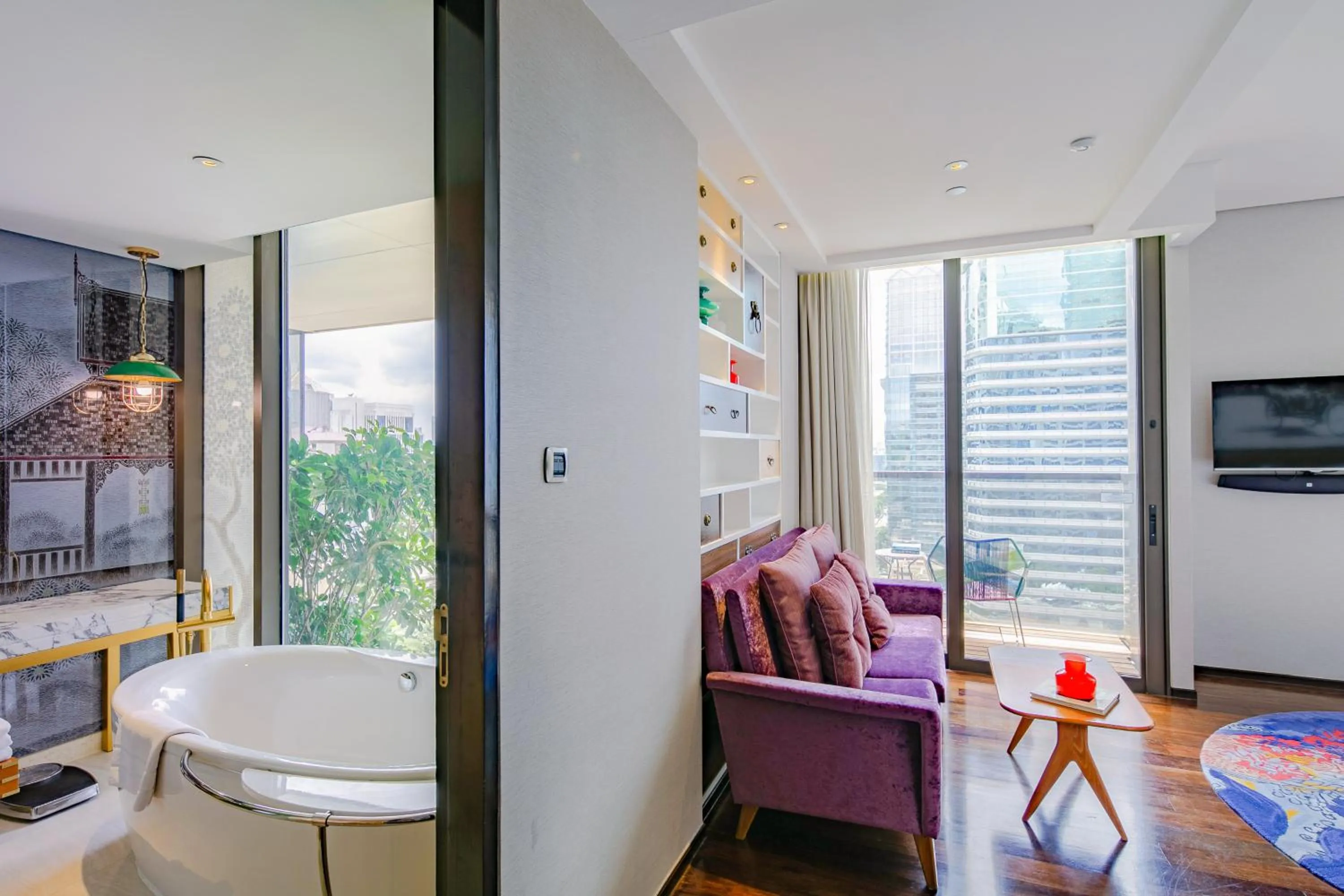 Photo of the whole room in Hotel Indigo Bangkok Wireless Road by IHG