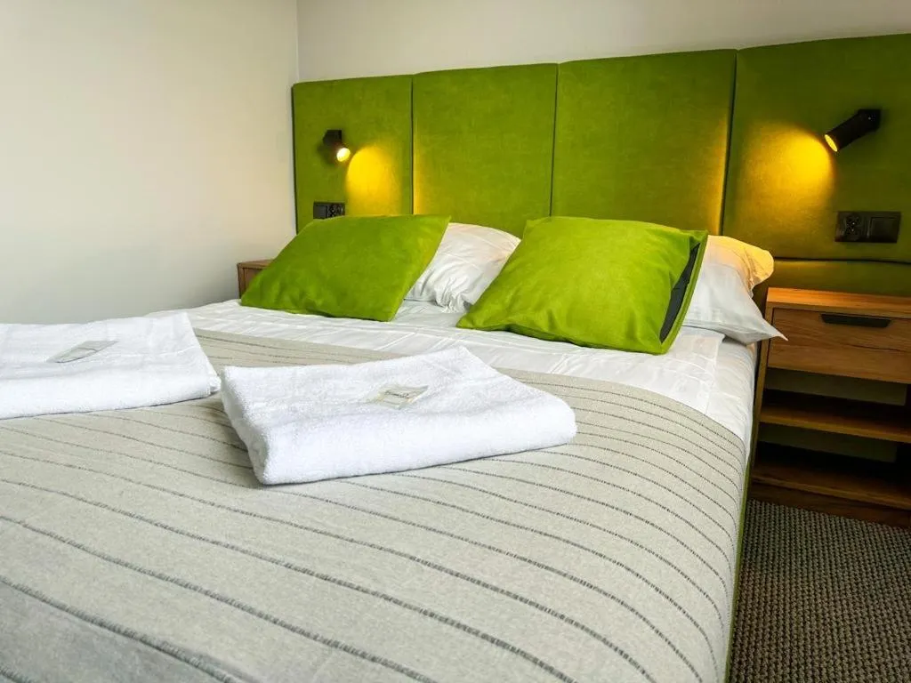 Bed in Hotel Czerwone Korale