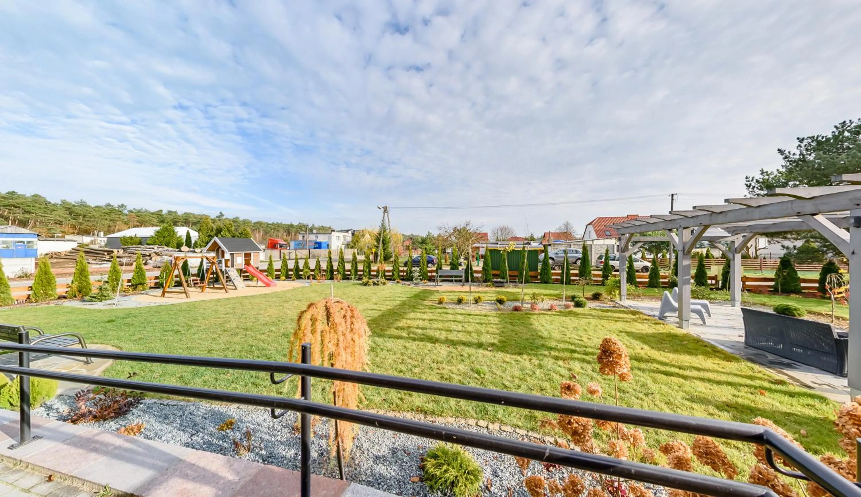 Garden in Hotel Czerwone Korale