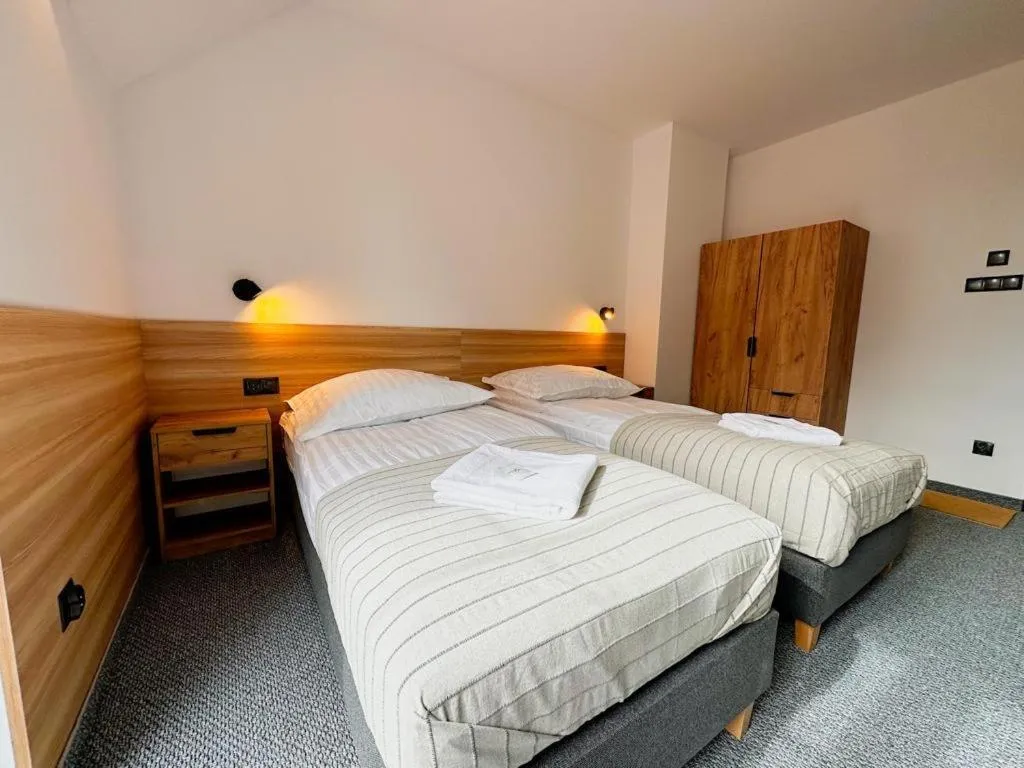 Bed in Hotel Czerwone Korale