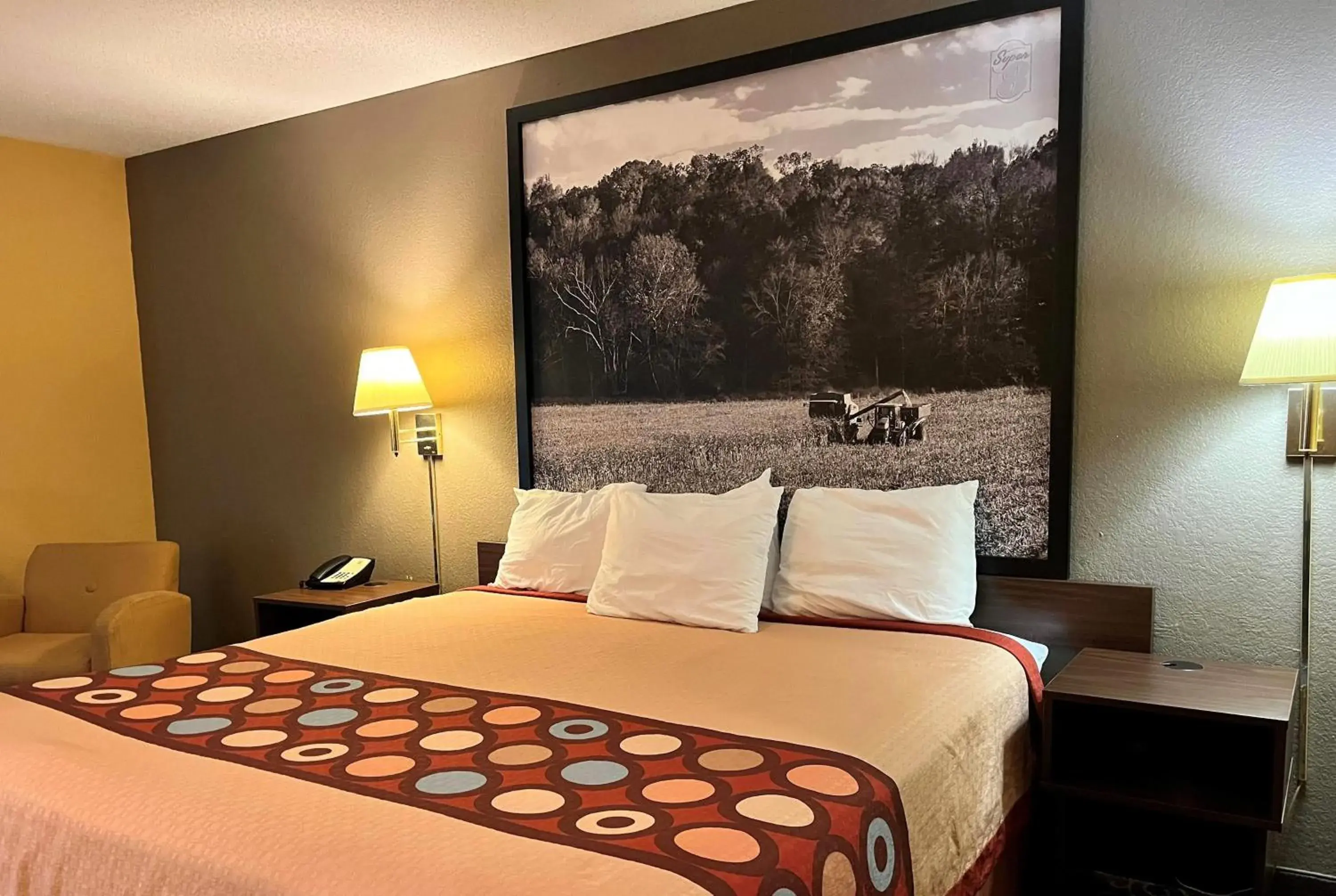 King Room - Disability Access - Non-Smoking in Super 8 by Wyndham Evansville North King Room - Disability Access - Non-Smoking in Super 8 by Wyndham Evansville North