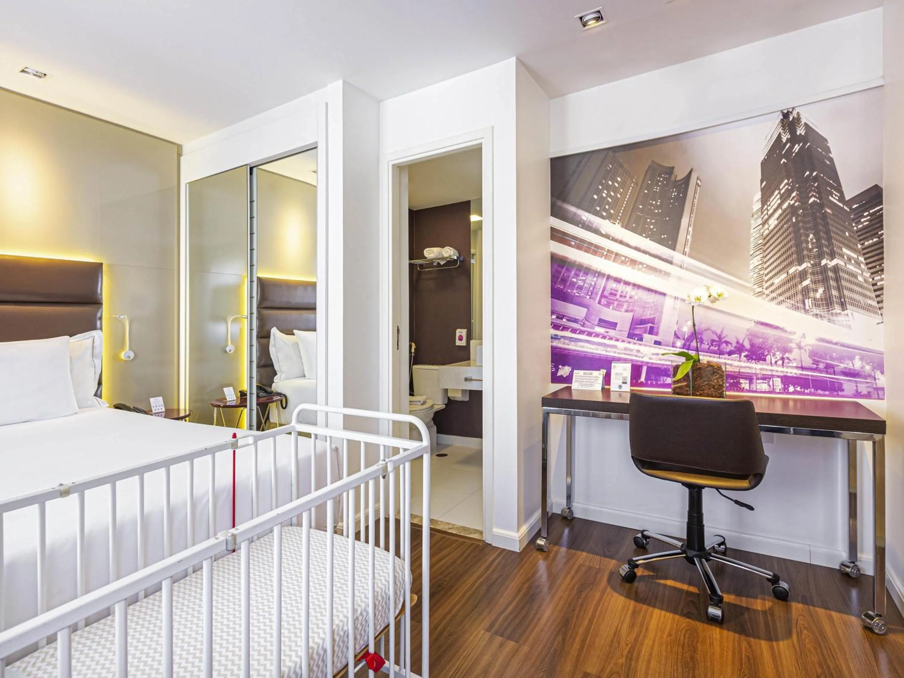 Other, Bed in Mercure Sao Paulo Vila Olimpia