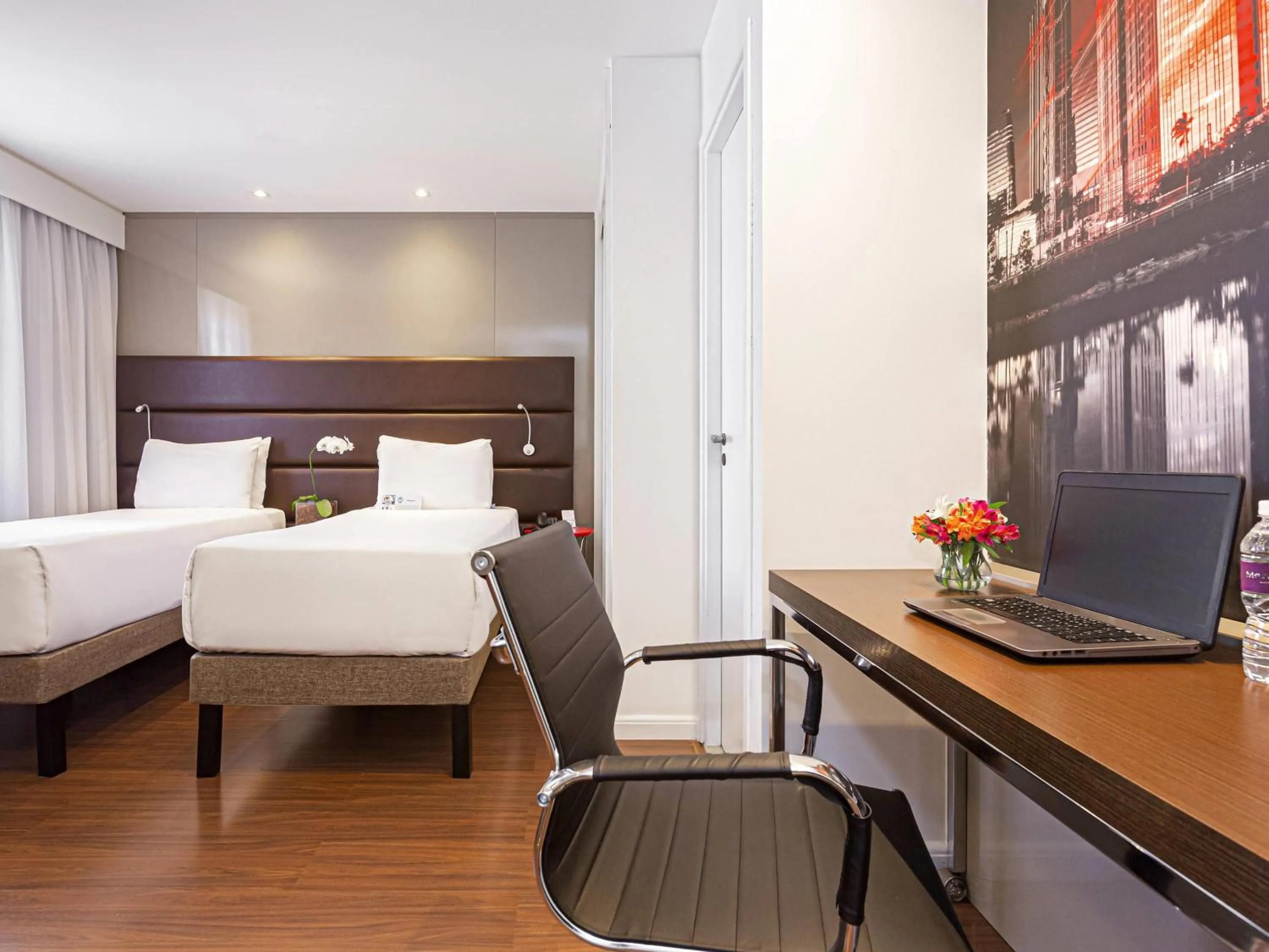 Bedroom, Bed in Mercure Sao Paulo Vila Olimpia