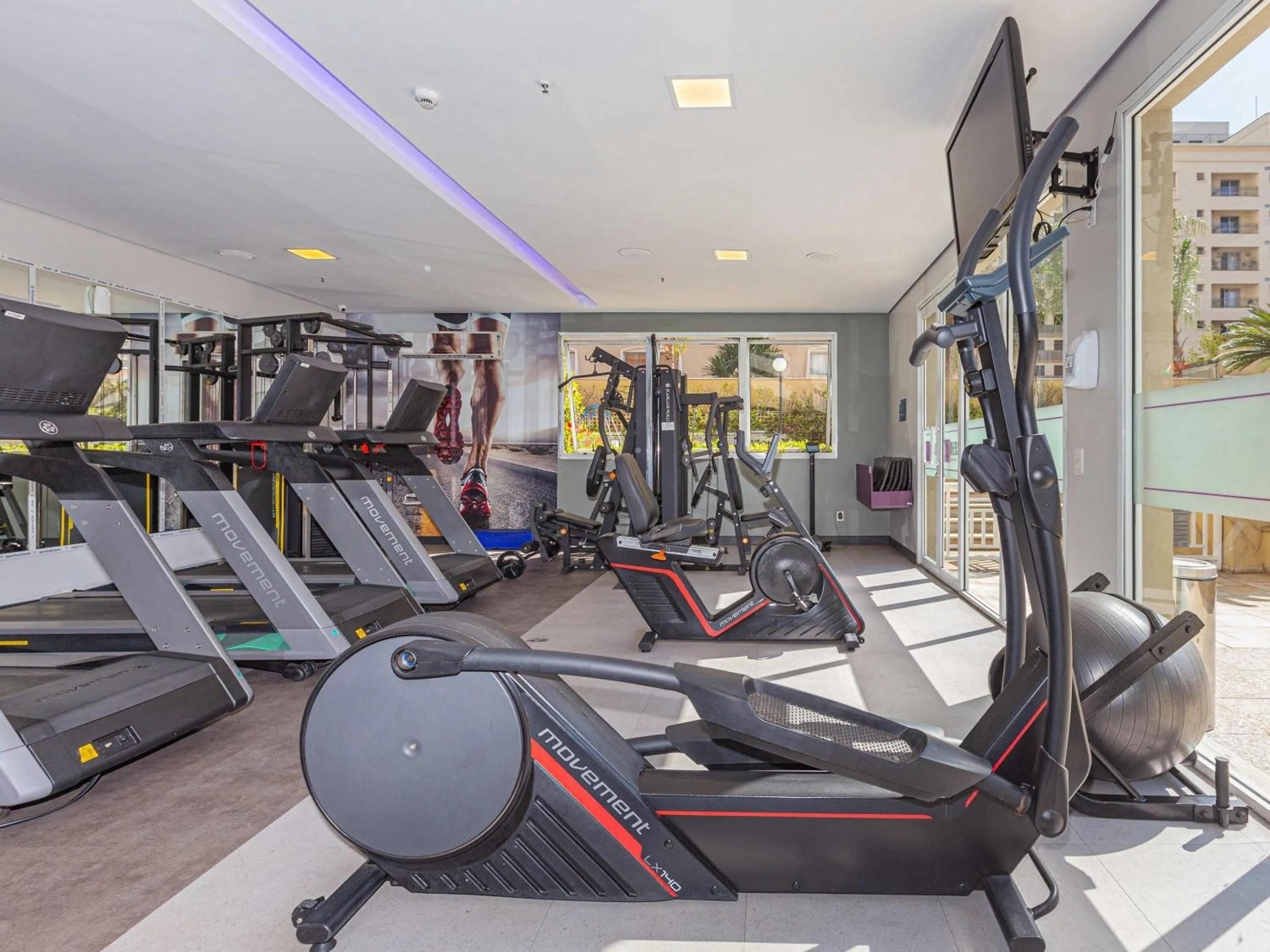 Fitness centre/facilities in Mercure Sao Paulo Vila Olimpia