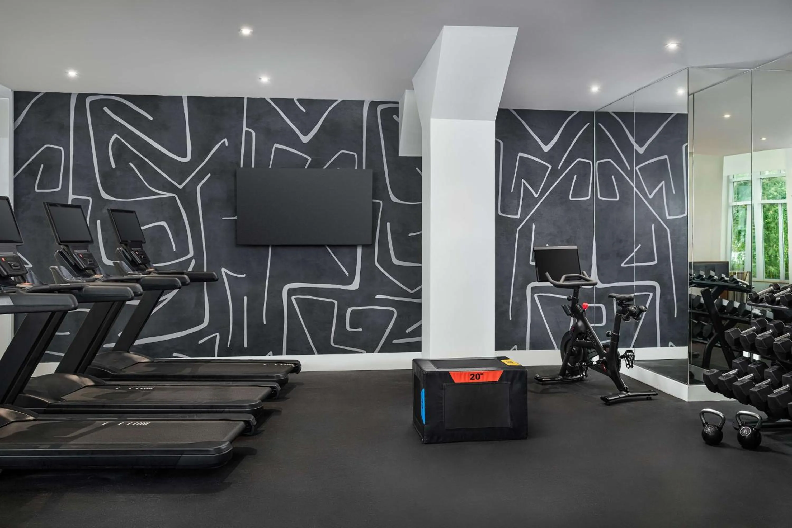 Fitness centre/facilities in Faro Blanco Resort Marathon Florida Keys, Curio by Hilton