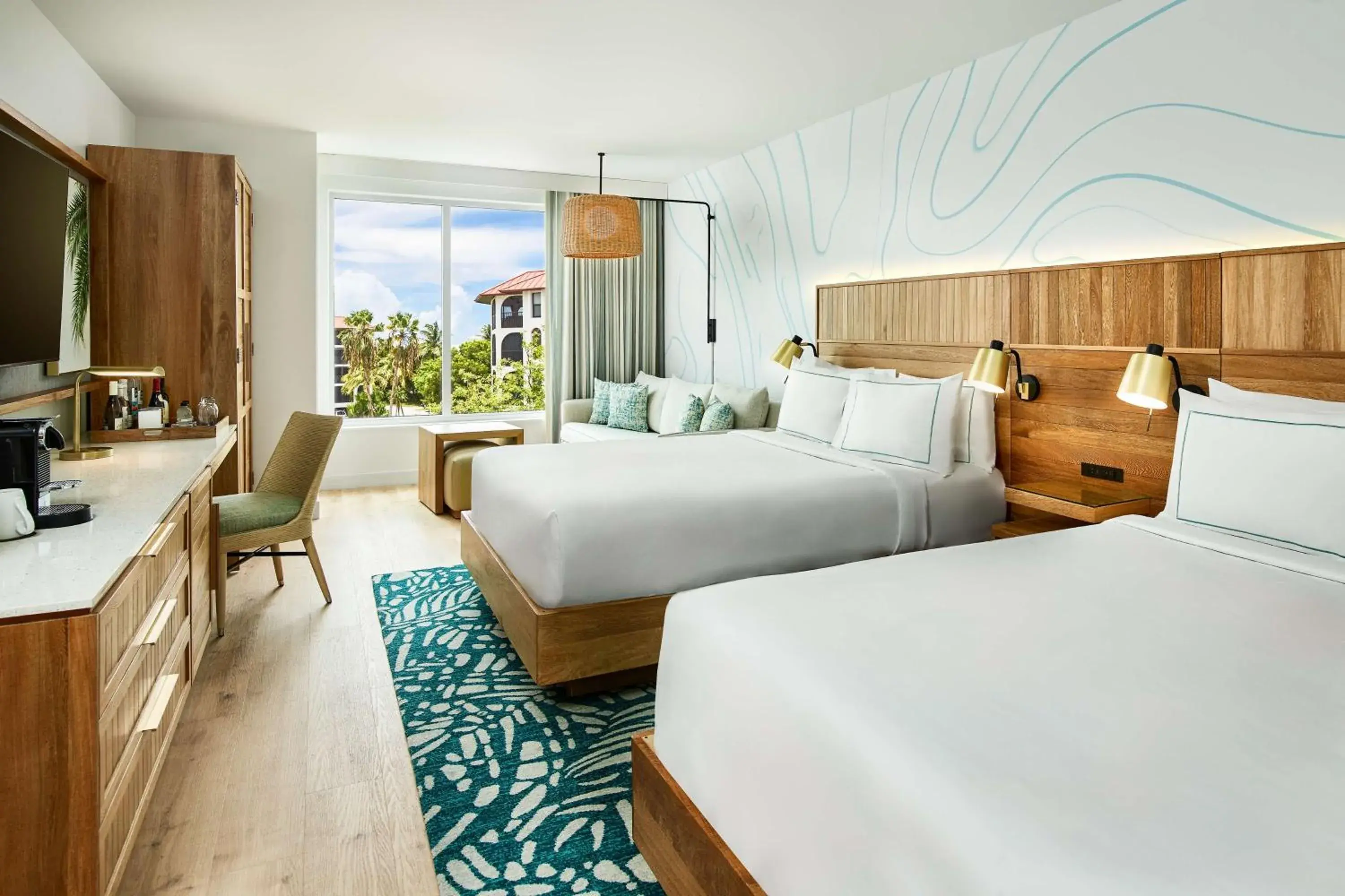 Bed in Faro Blanco Resort & Yacht Club Marathon, Curio by Hilton Bed in Faro Blanco Resort & Yacht Club Marathon, Curio by Hilton