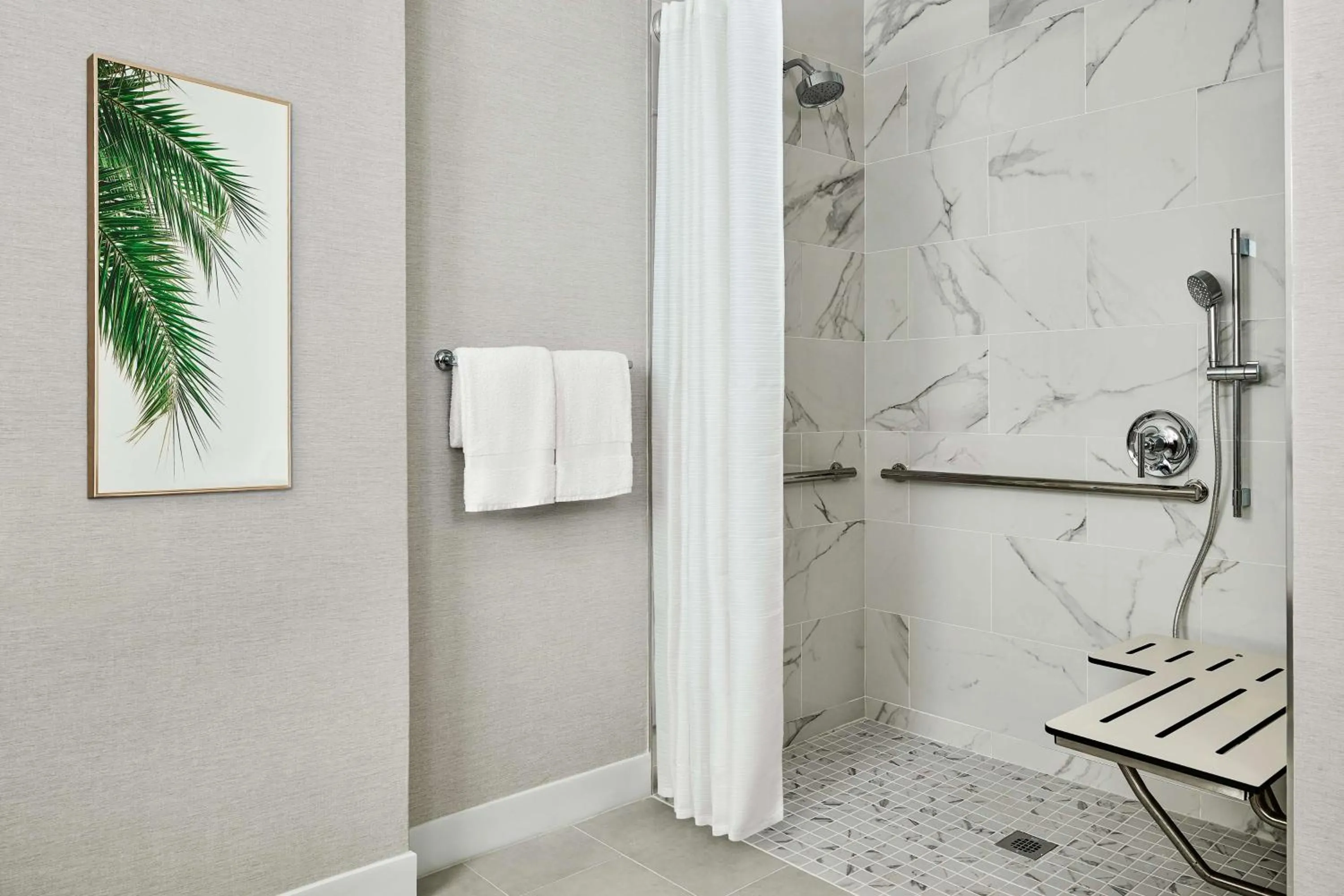 Bathroom in Faro Blanco Resort Marathon Florida Keys, Curio by Hilton