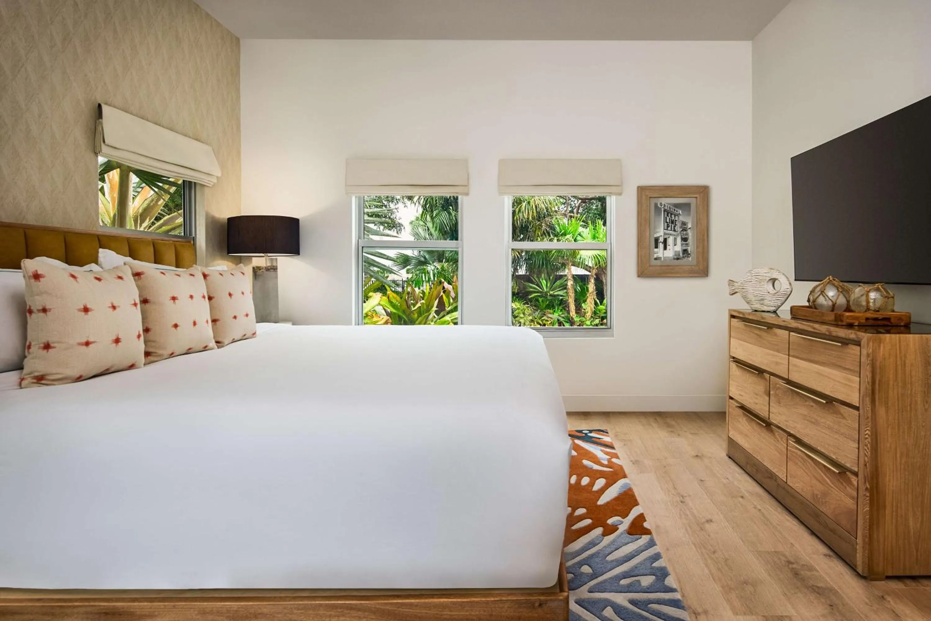 Bed in Faro Blanco Resort Marathon Florida Keys, Curio by Hilton