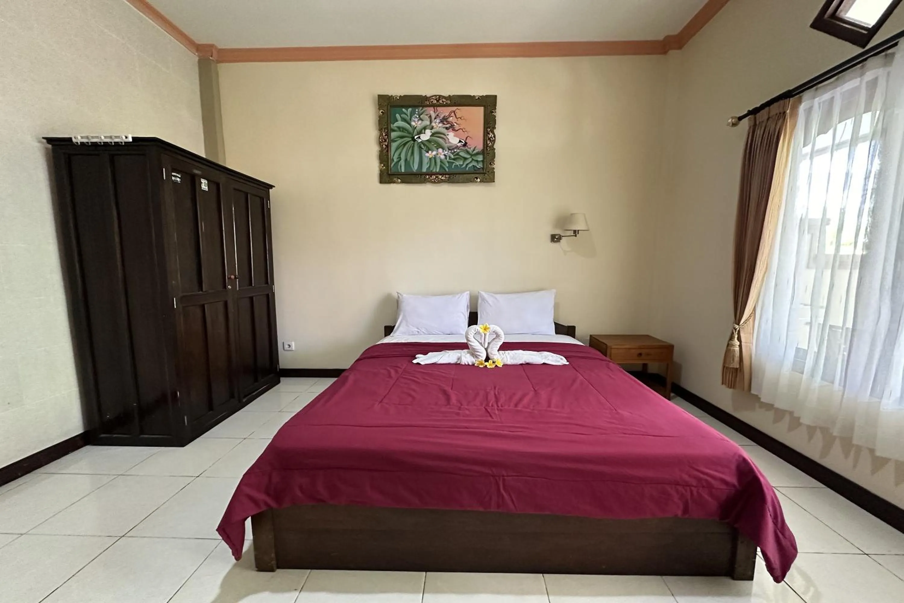Bed in Taxa Raya Guest House