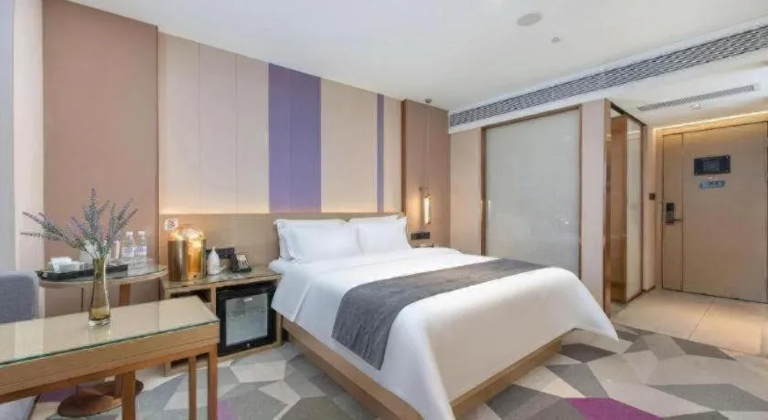 Bed in Lavande Hotel Shenzhen Dongmen Shuibeicuizhu Metro Station