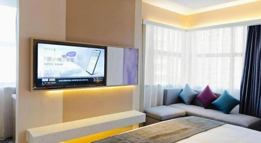 Bed in Lavande Hotel Shenzhen Dongmen Shuibeicuizhu Metro Station
