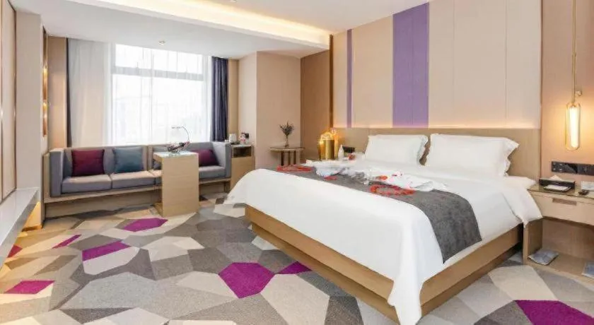 Bed in Lavande Hotel Shenzhen Dongmen Shuibeicuizhu Metro Station
