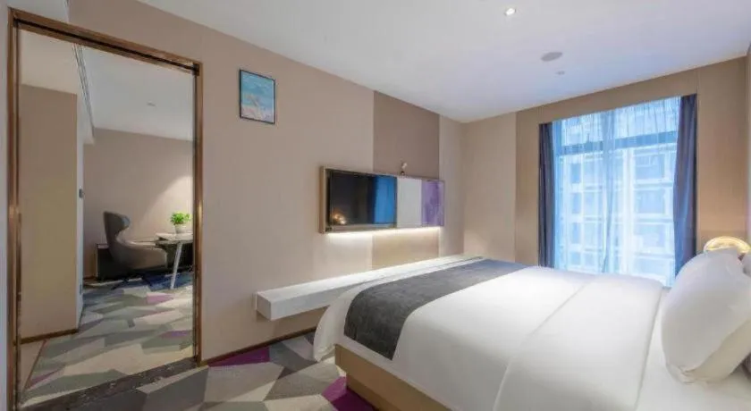 Bed in Lavande Hotel Shenzhen Dongmen Shuibeicuizhu Metro Station