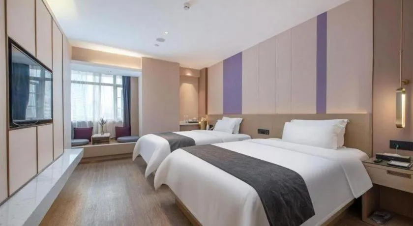 Bed in Lavande Hotel Shenzhen Dongmen Shuibeicuizhu Metro Station