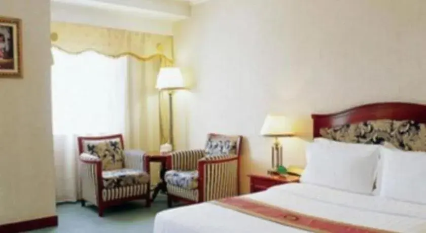 Bed in Lavande Hotel Shenzhen Dongmen Shuibeicuizhu Metro Station Bed in Lavande Hotel Shenzhen Dongmen Shuibeicuizhu Metro Station