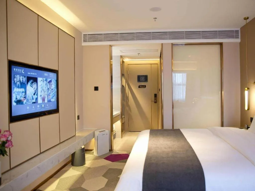 Bed in Lavande Hotel Shenzhen Dongmen Shuibeicuizhu Metro Station