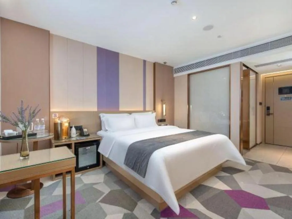 Bed in Lavande Hotel Shenzhen Dongmen Shuibeicuizhu Metro Station