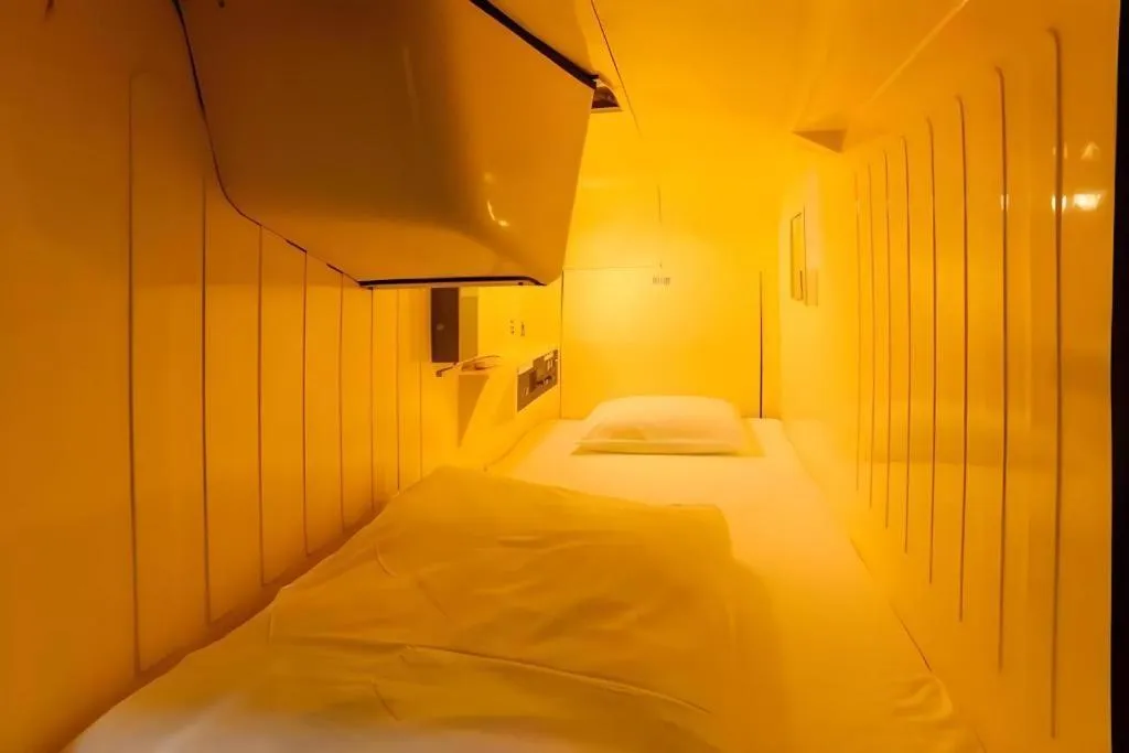 Bed in Itabashi Hotel Hilltop