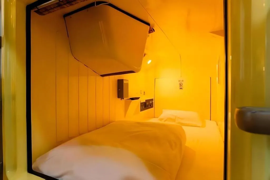 Bed in Itabashi Hotel Hilltop