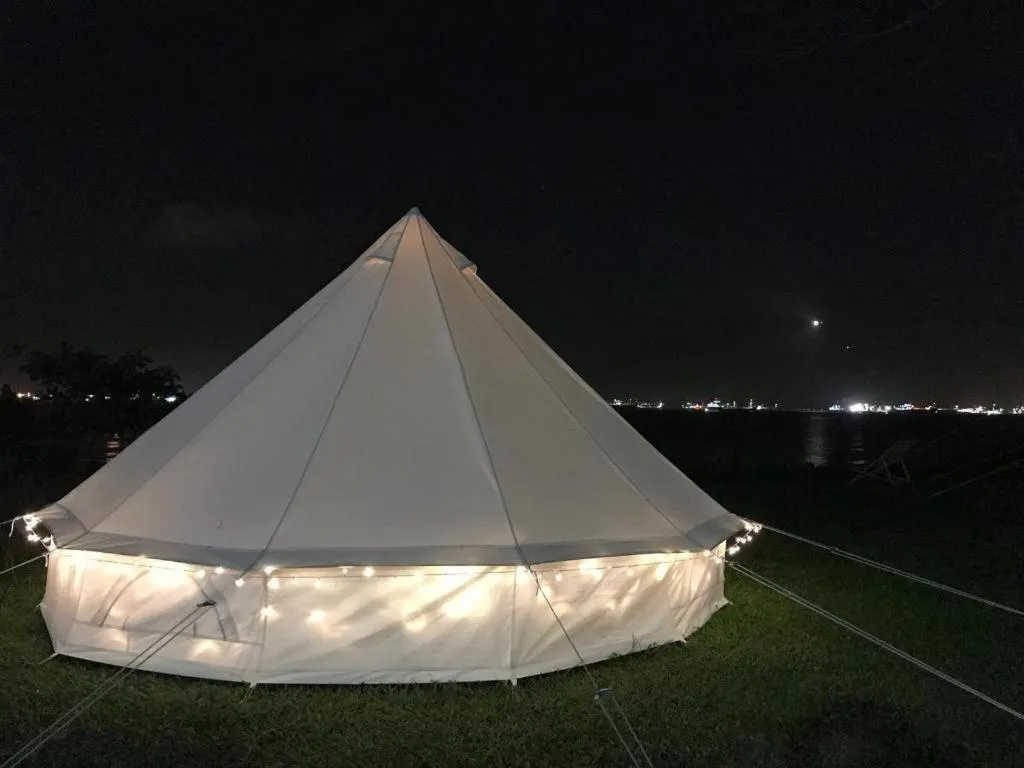 Glamping kaki singapore-Standard medium bell tent
