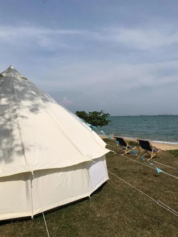 Glamping kaki singapore-Standard medium bell tent