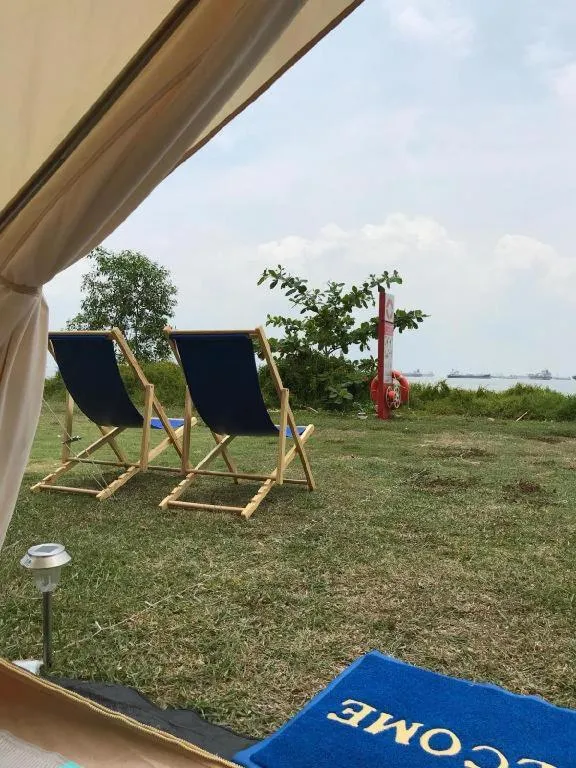 Glamping kaki singapore-Standard medium bell tent