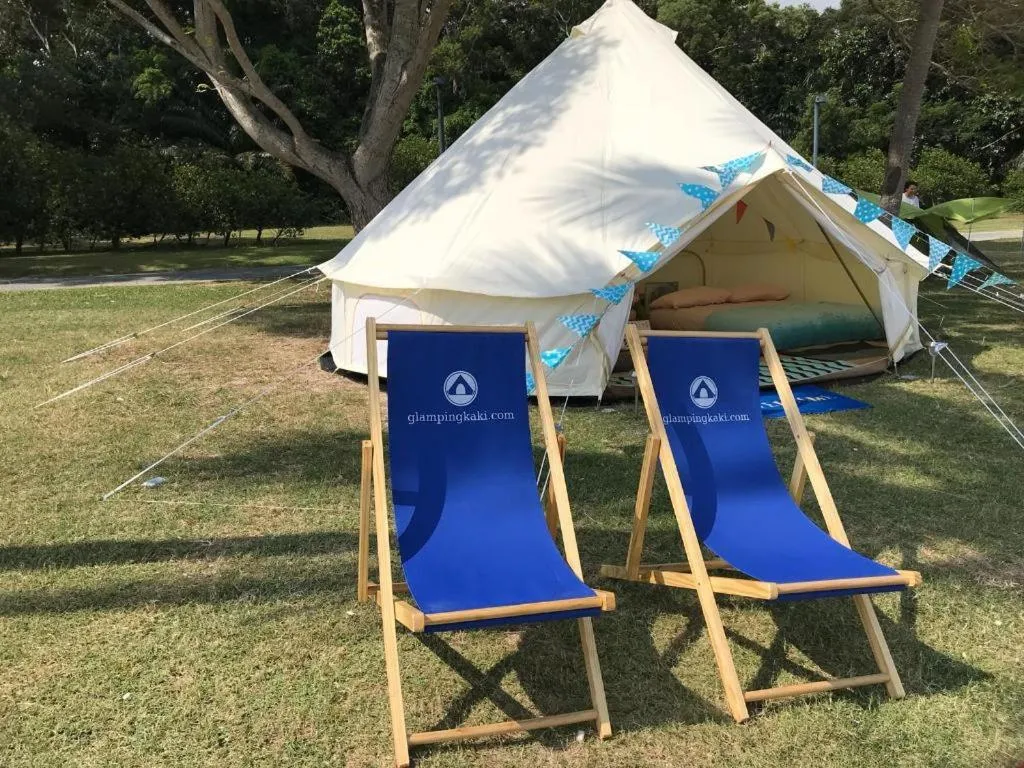 Glamping kaki singapore-Standard medium bell tent