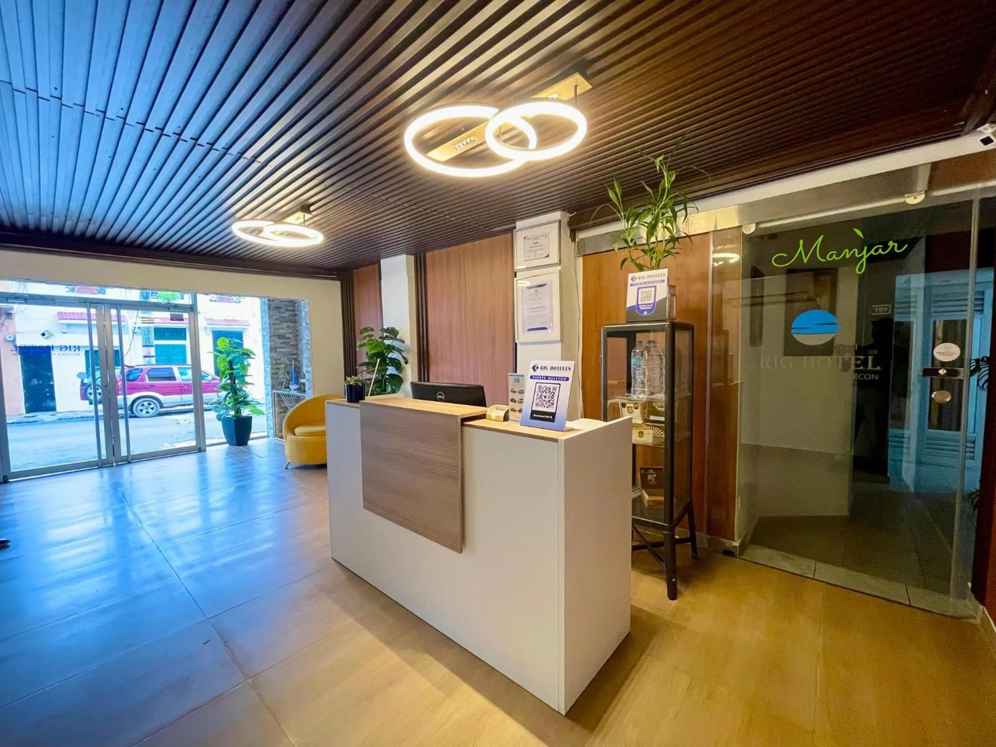 Lobby or reception in RIG Puerto Malecón