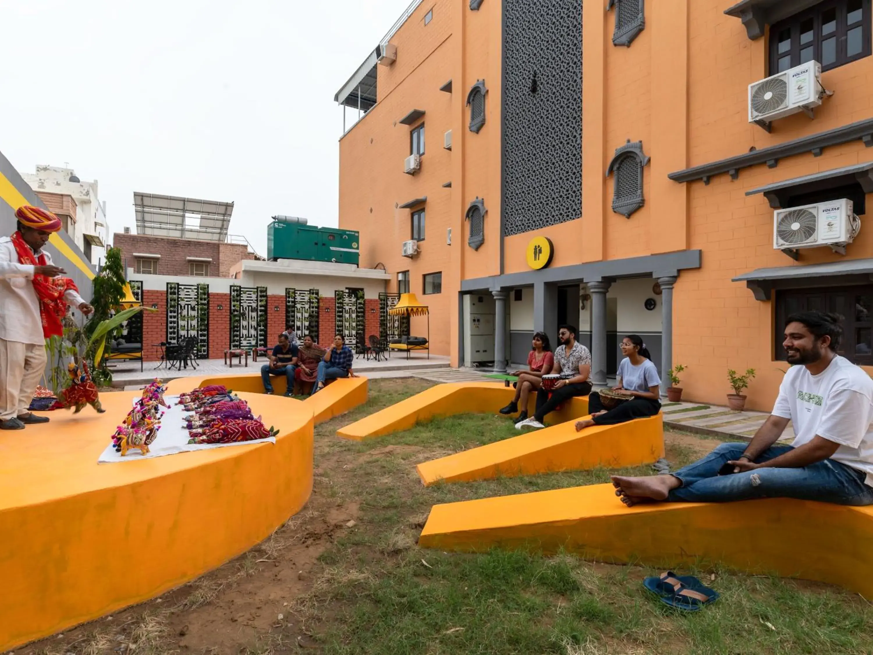 Property building in The Hosteller Jodhpur Property building in The Hosteller Jodhpur