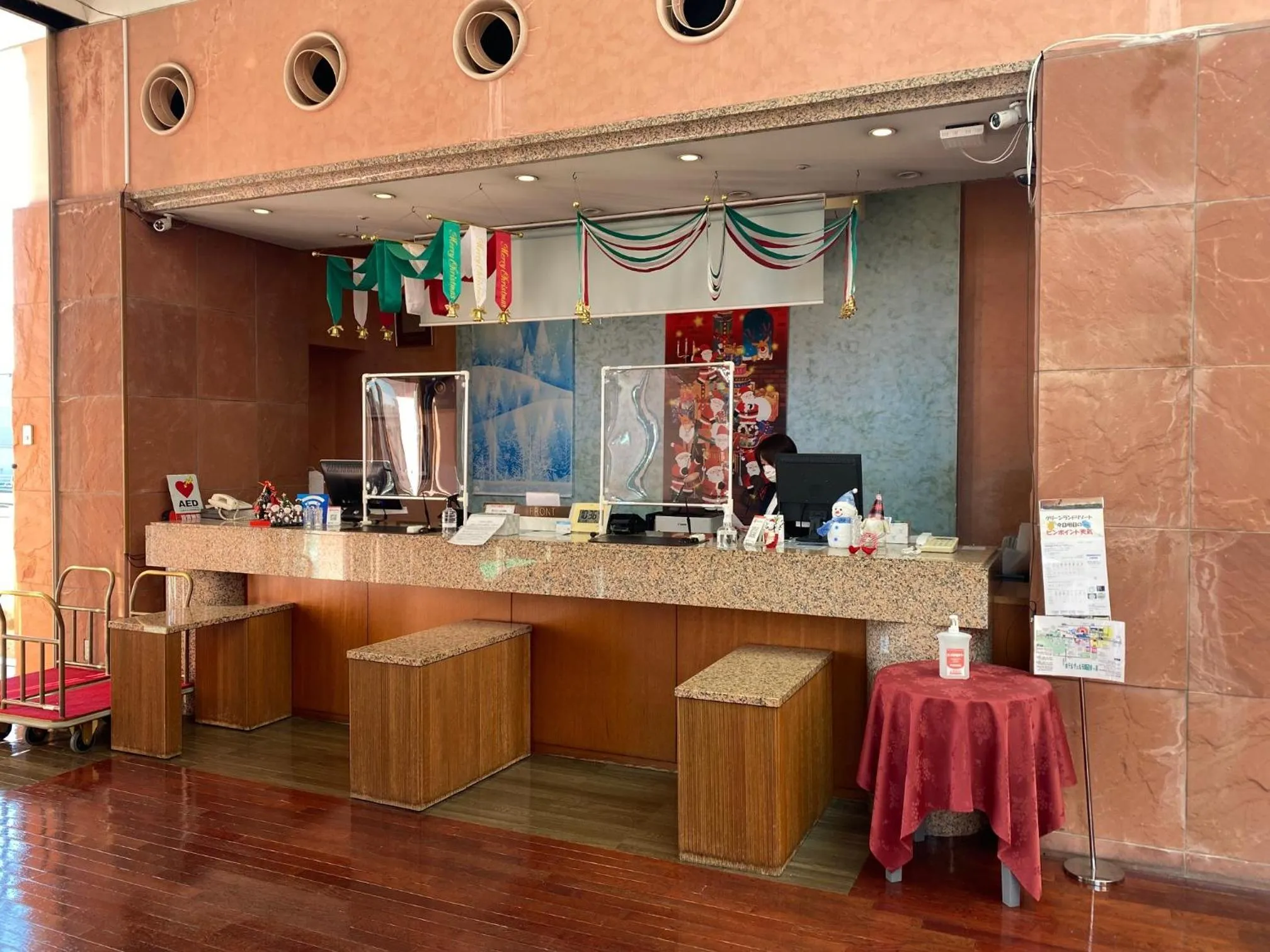 Lobby or reception in hotel VERDE