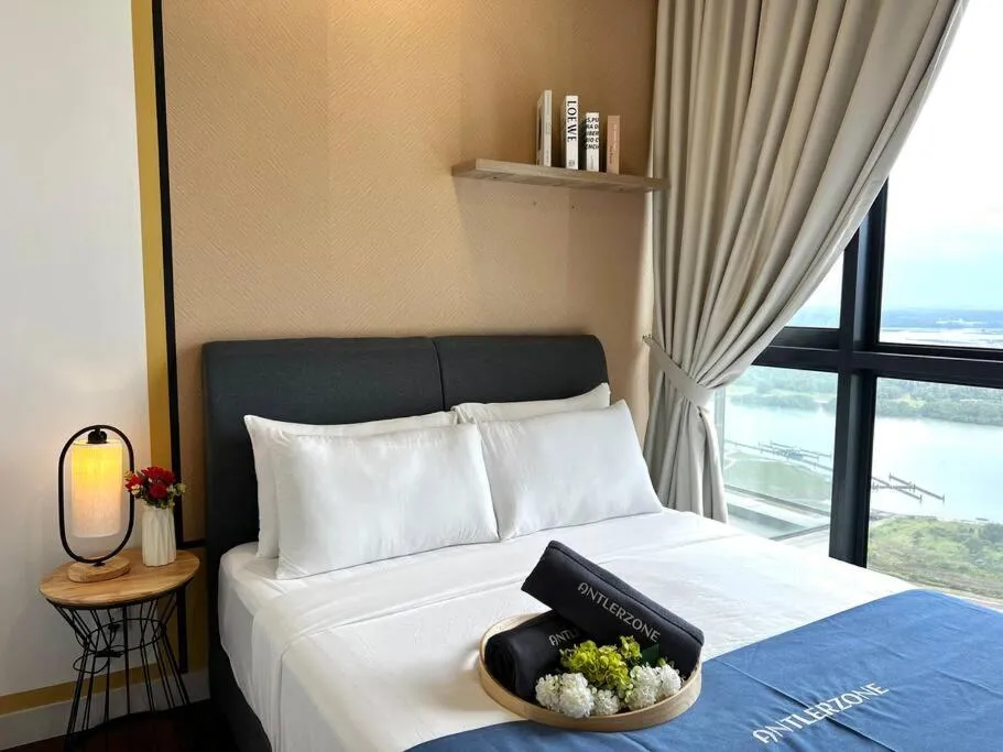 Bedroom, Bed in Bora Residences by Antlerzone