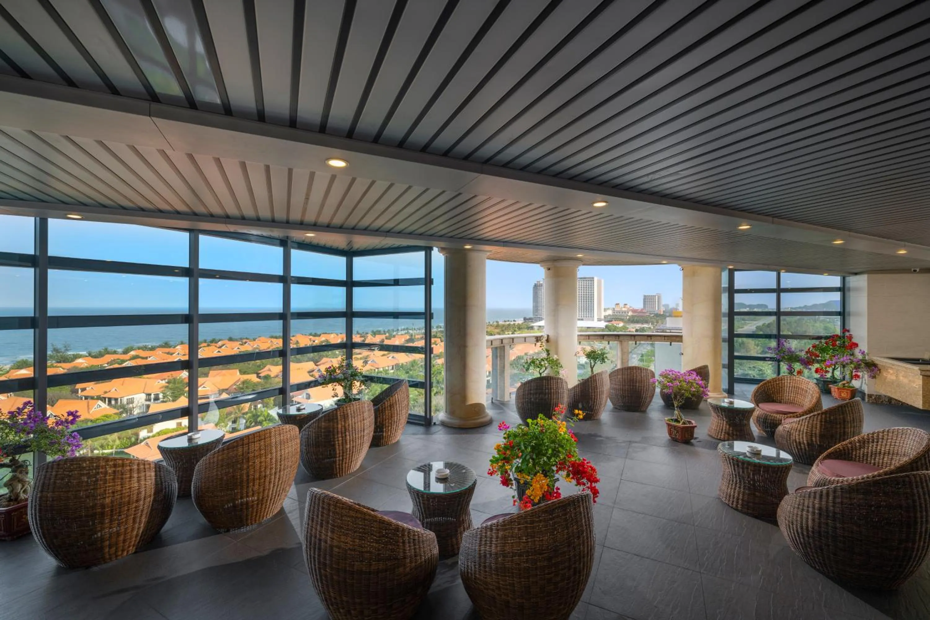 Natural landscape in V-Hotel Da Nang Beach