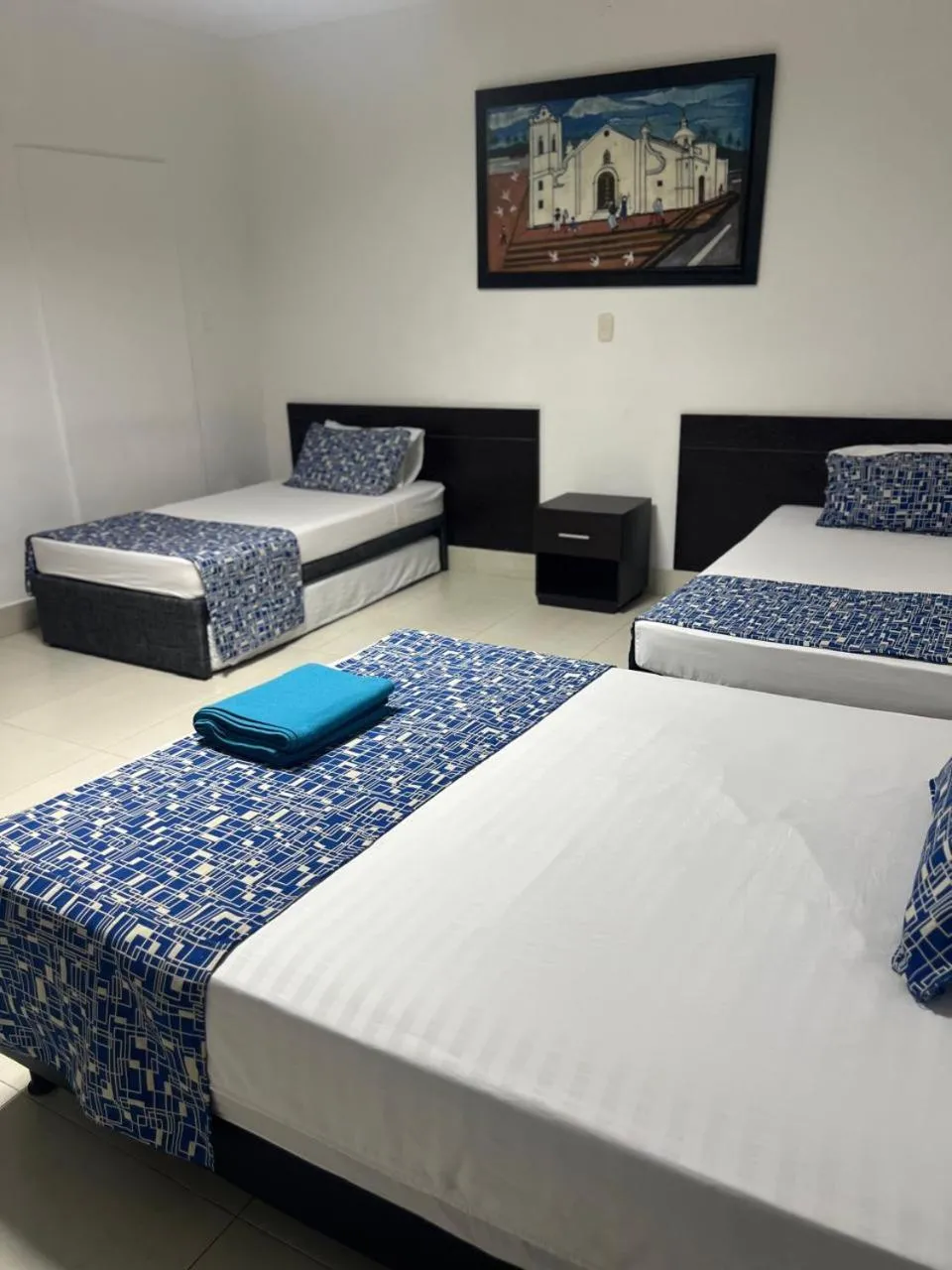 Bed in Hotel Medellin