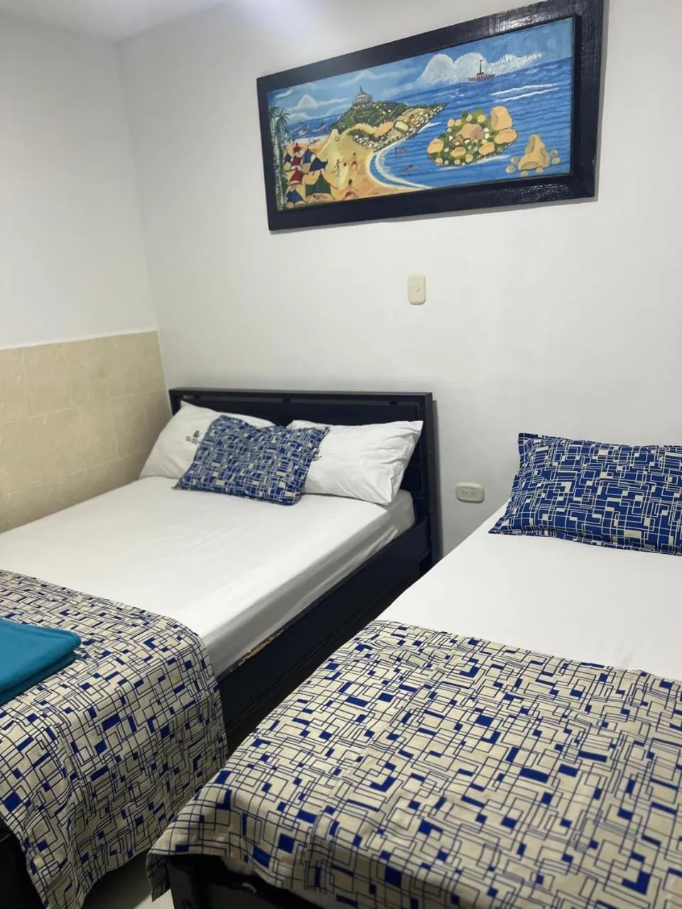 Bed in Hotel Medellin
